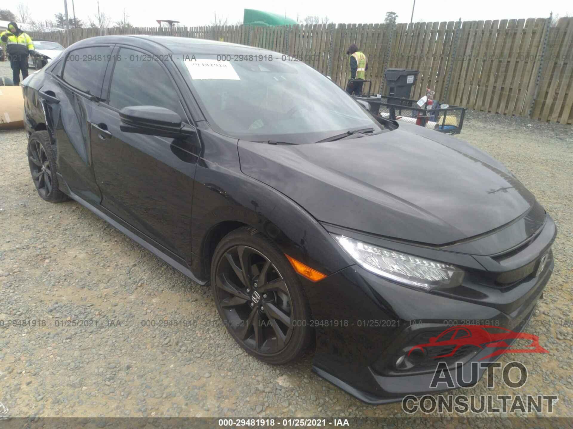HONDA CIVIC HATCHBACK 2018 - SHHFK7H9XJU202023