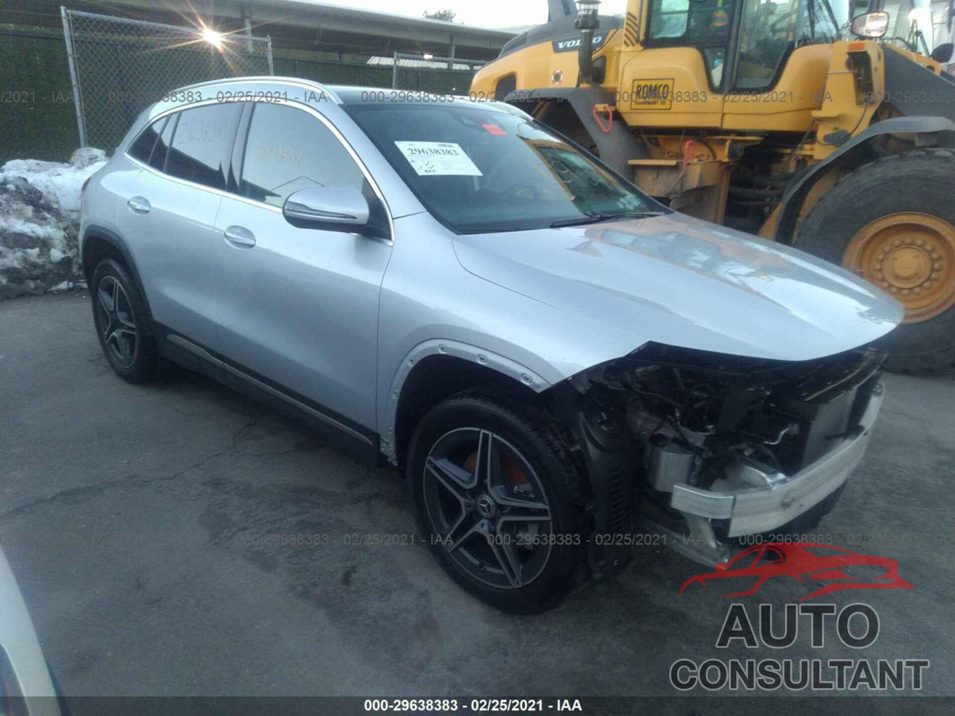 MERCEDES-BENZ GLA 2021 - W1N4N4HBXMJ156765