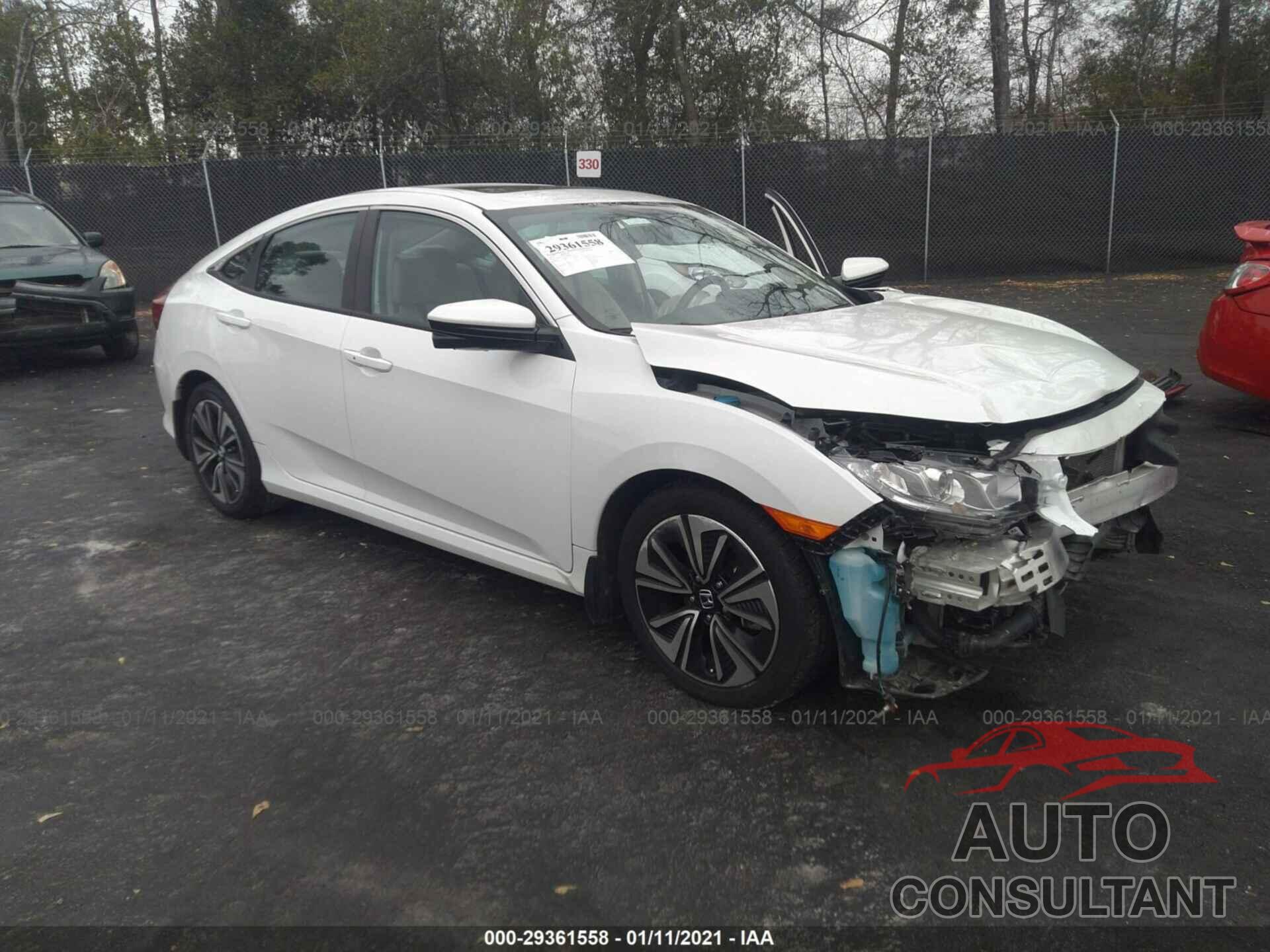 HONDA CIVIC SEDAN 2016 - 19XFC1F39GE025084