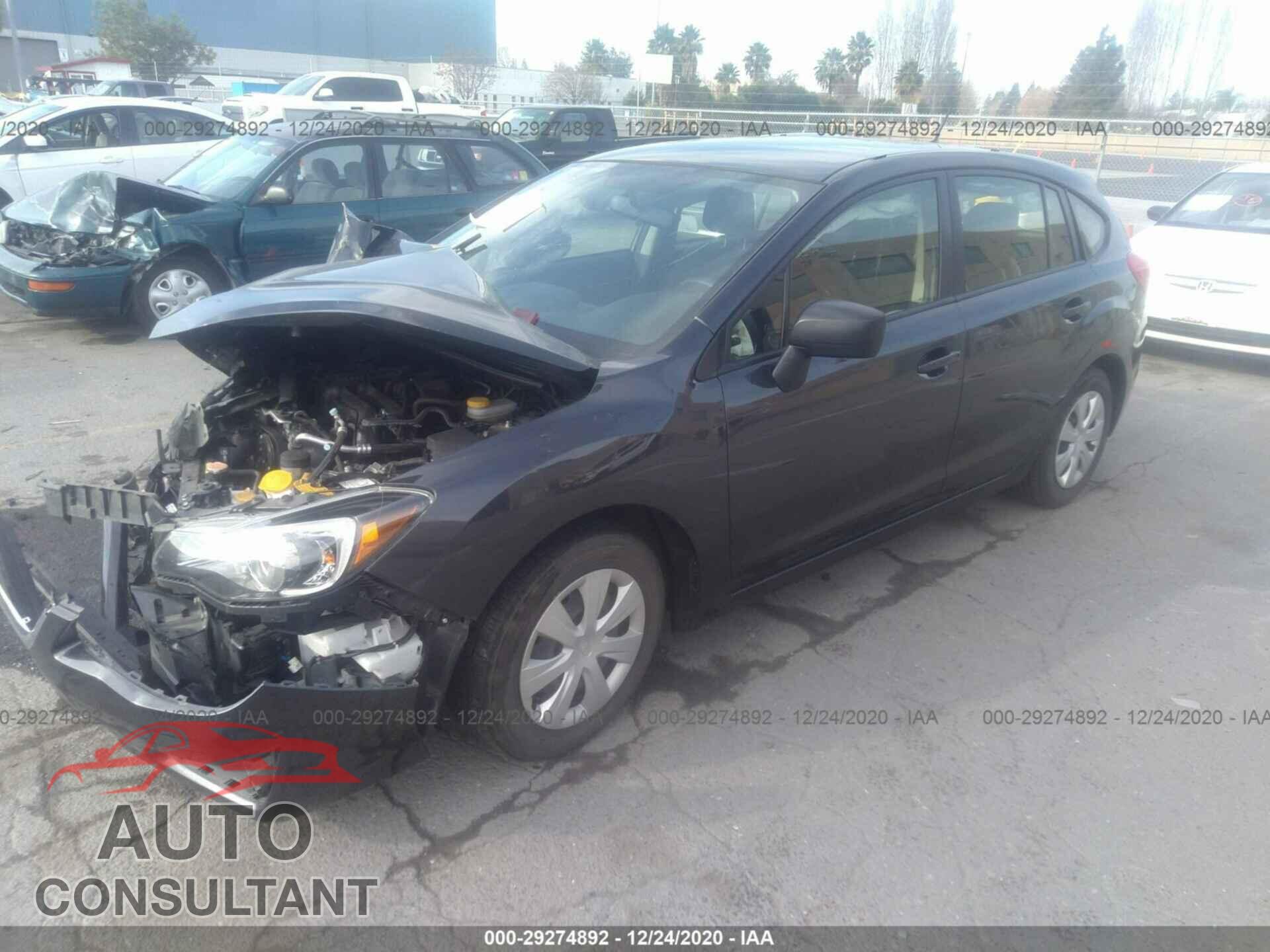 SUBARU IMPREZA WAGON 2016 - JF1GPAA68G8344969