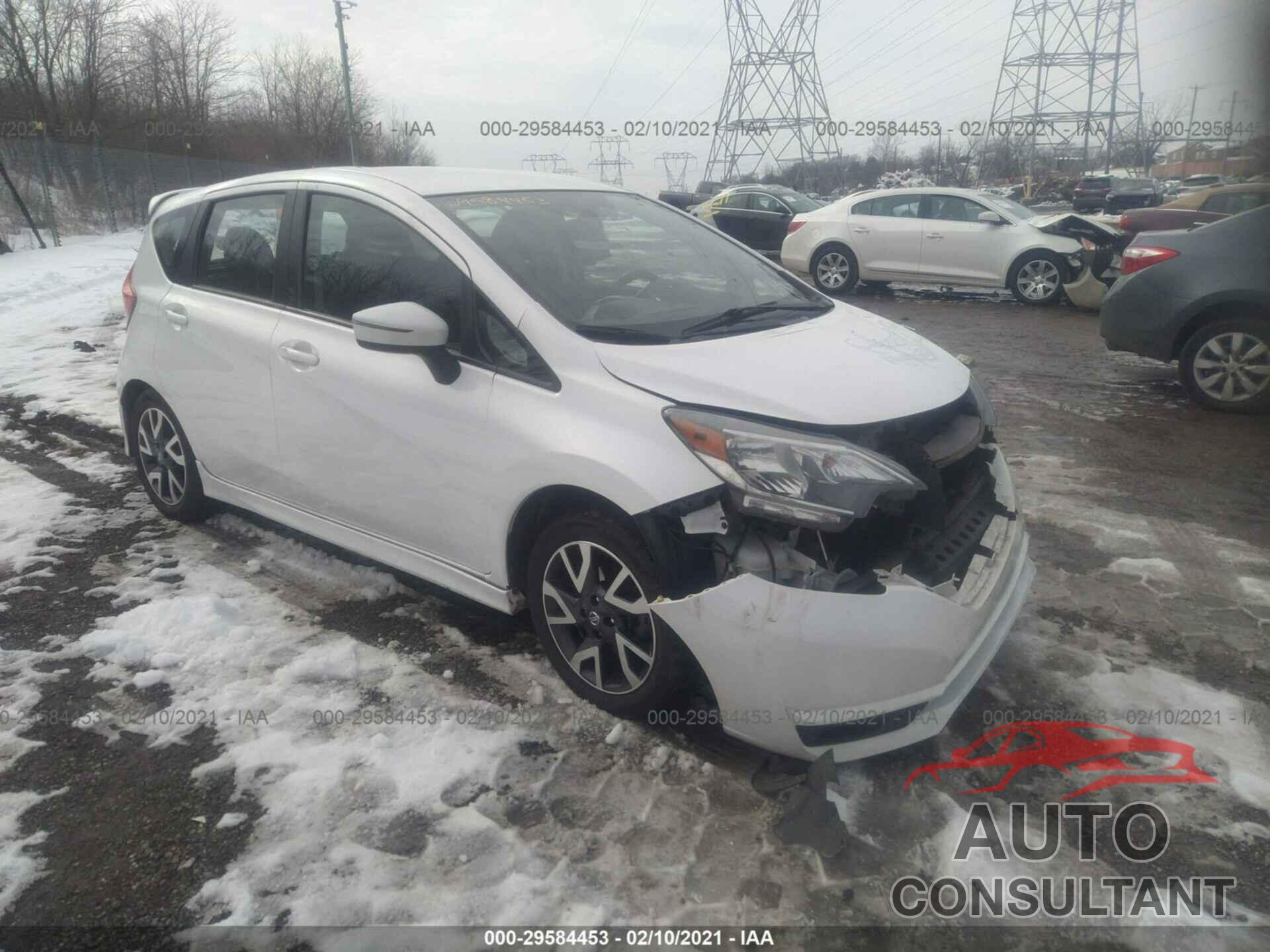 NISSAN VERSA NOTE 2017 - 3N1CE2CP3HL357421