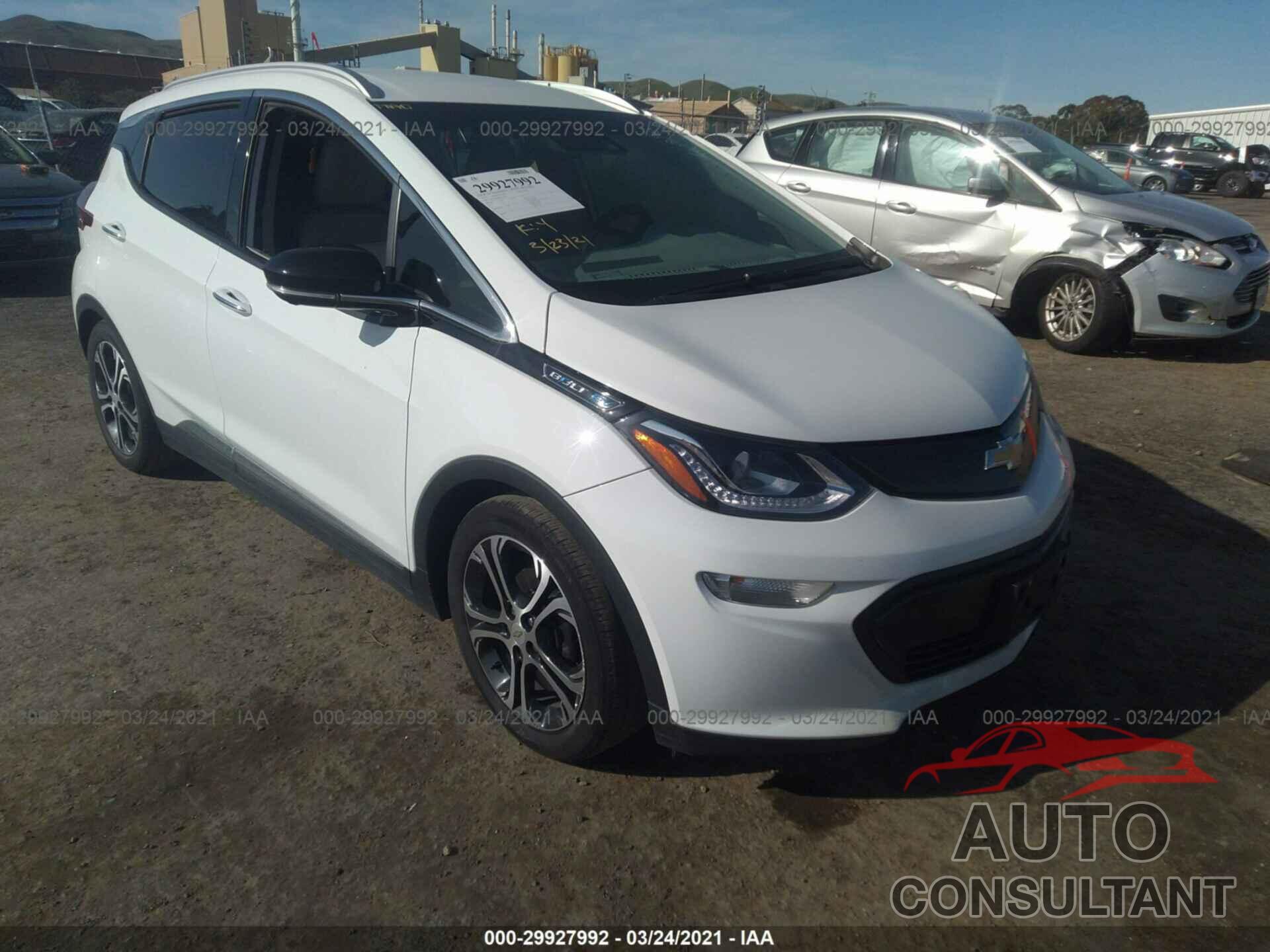 CHEVROLET BOLT EV 2017 - 1G1FX6S08H4158122