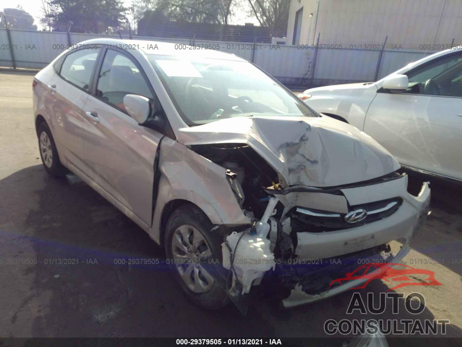 HYUNDAI ACCENT 2016 - KMHCT4AE9GU014130