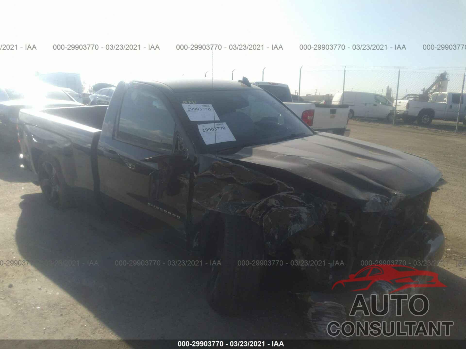 CHEVROLET SILVERADO 1500 2016 - 1GCNCNEH1GZ318708