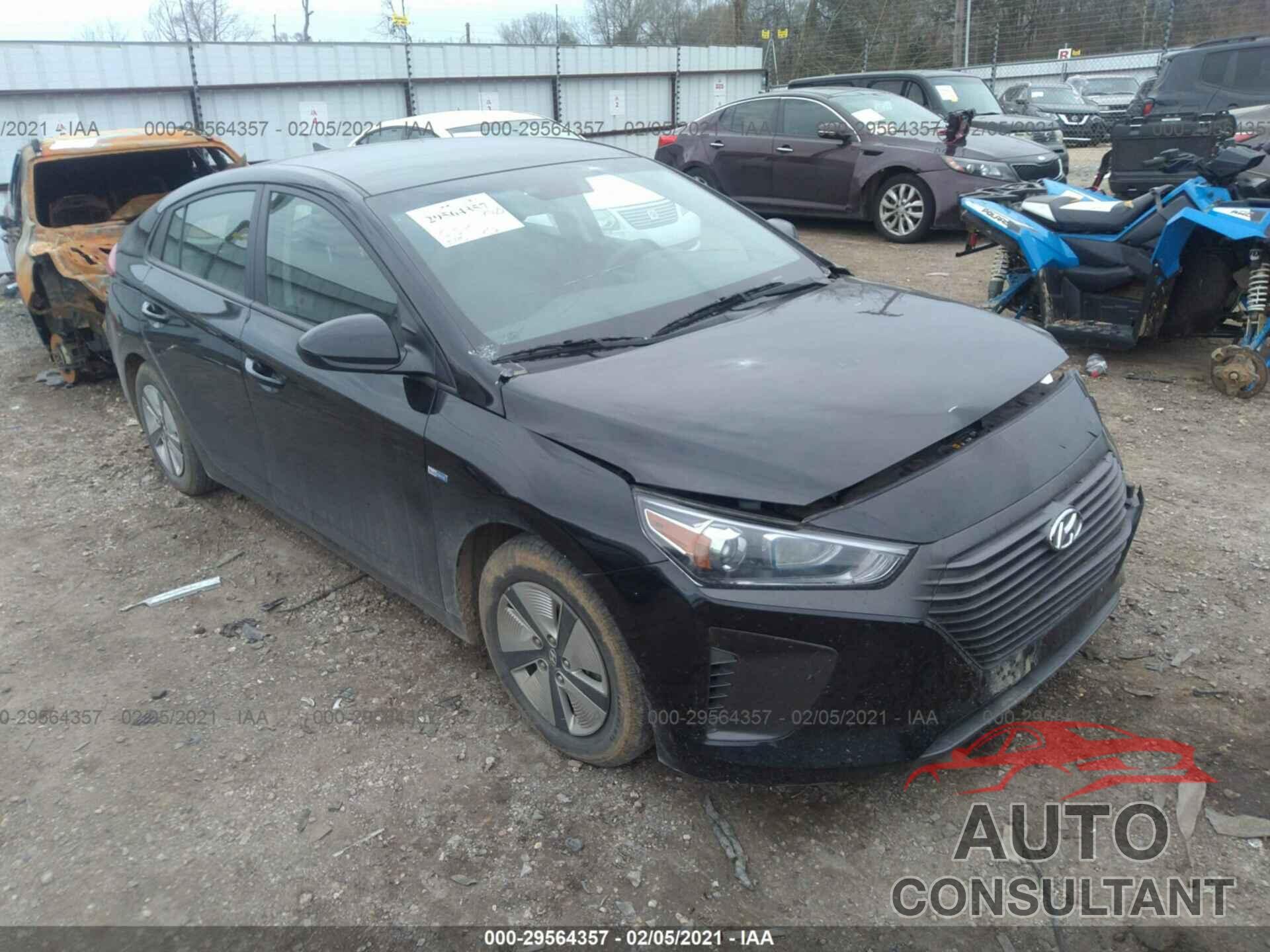 HYUNDAI IONIQ HYBRID 2019 - KMHC65LC1KU124249