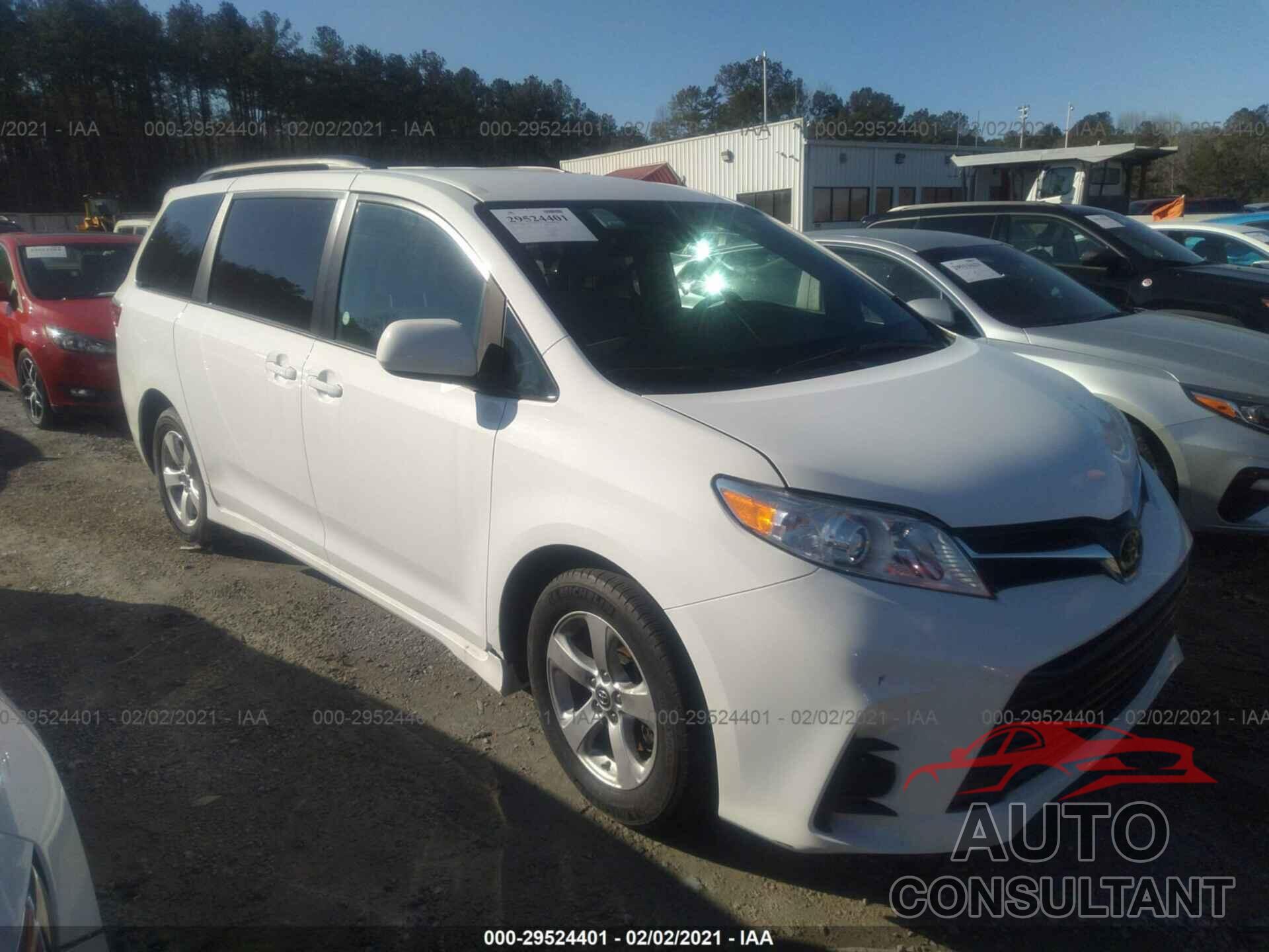 TOYOTA SIENNA 2020 - 5TDKZ3DC3LS055595