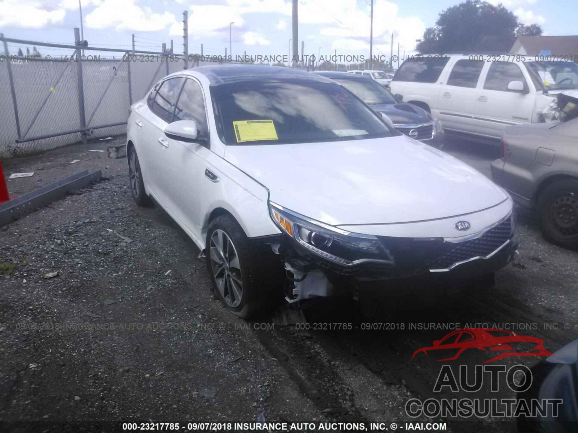 Kia Optima 2016 - 5XXGW4L20GG033767