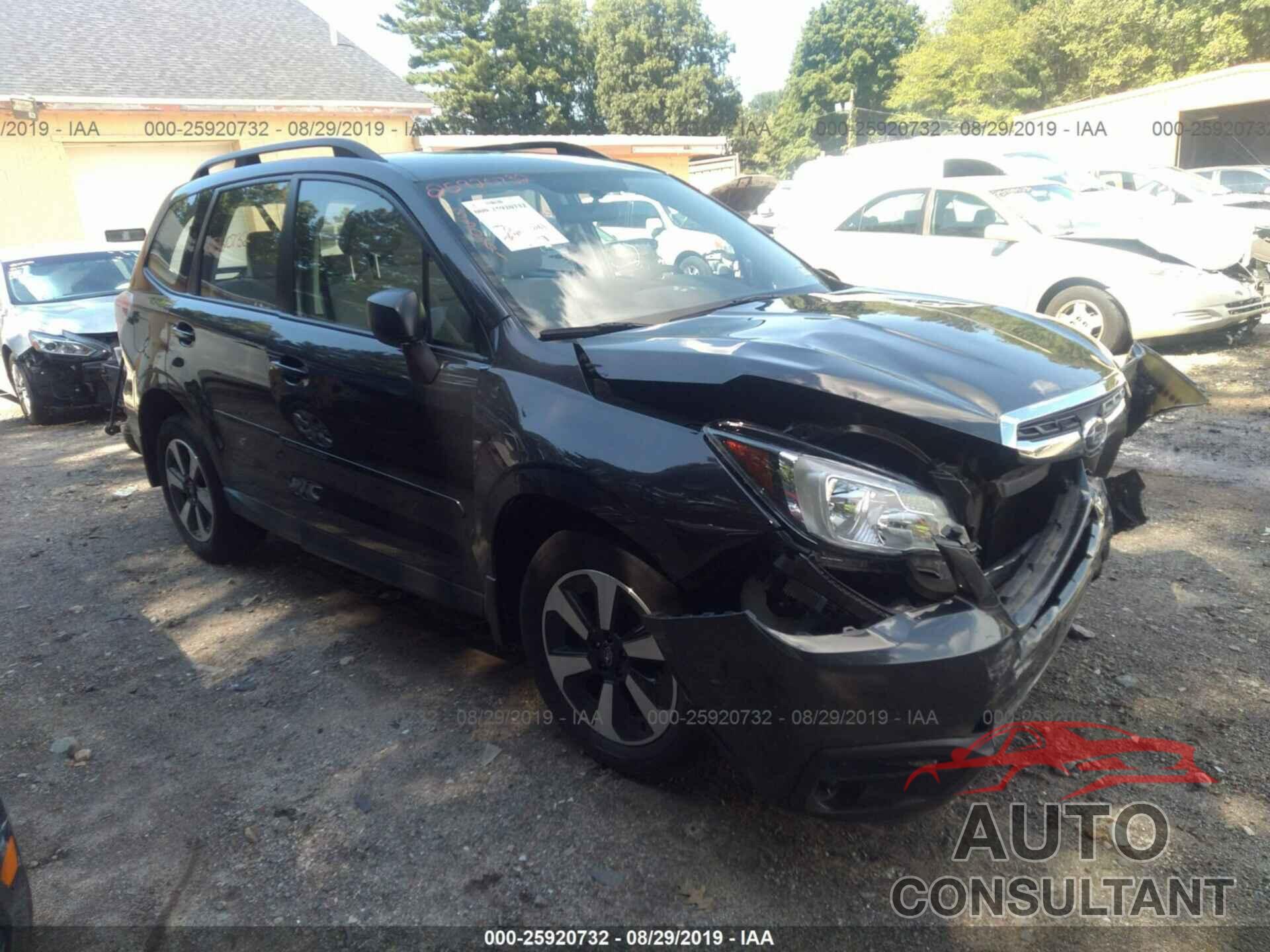 SUBARU FORESTER 2017 - JF2SJABC7HH446471