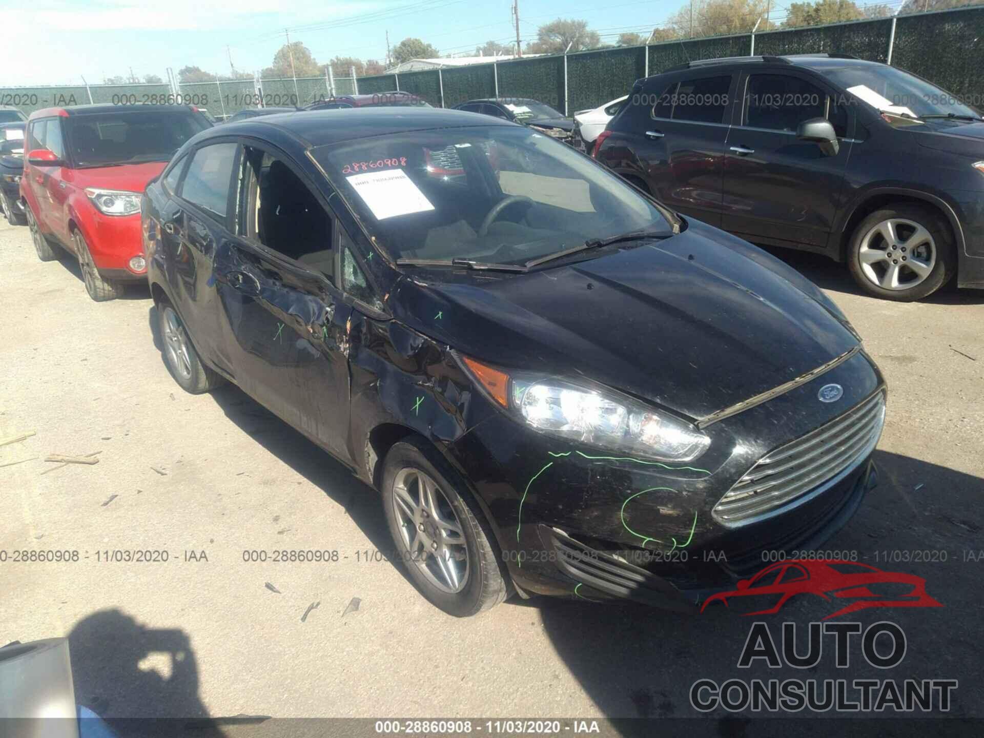 FORD FIESTA 2019 - 3FADP4BJ3KM127258