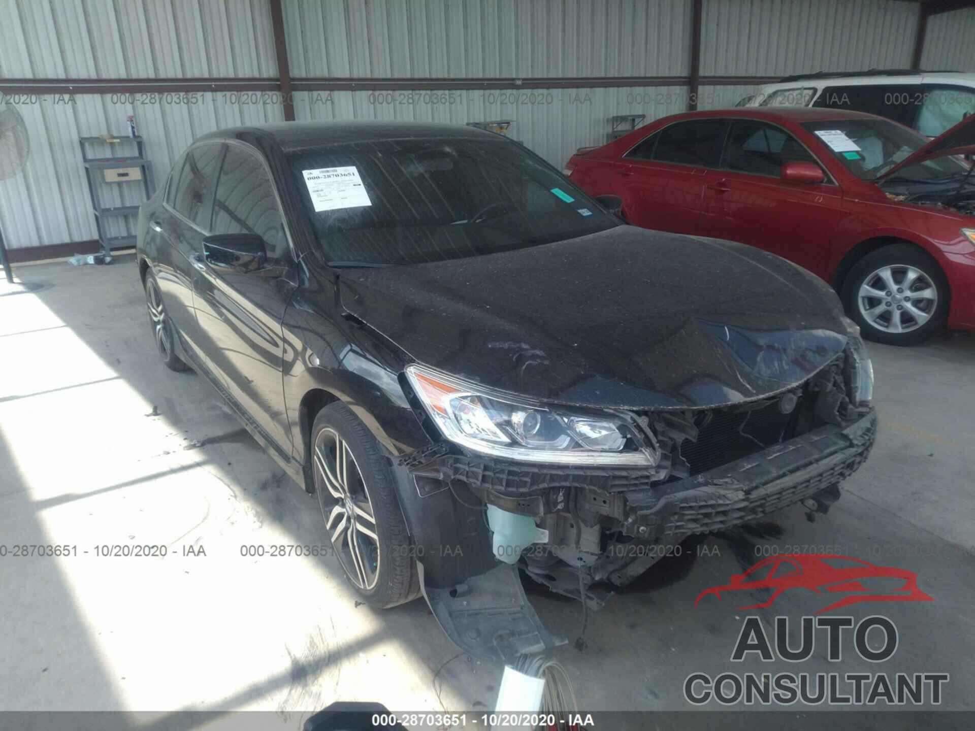 HONDA ACCORD SEDAN 2017 - 1HGCR2F11HA066286