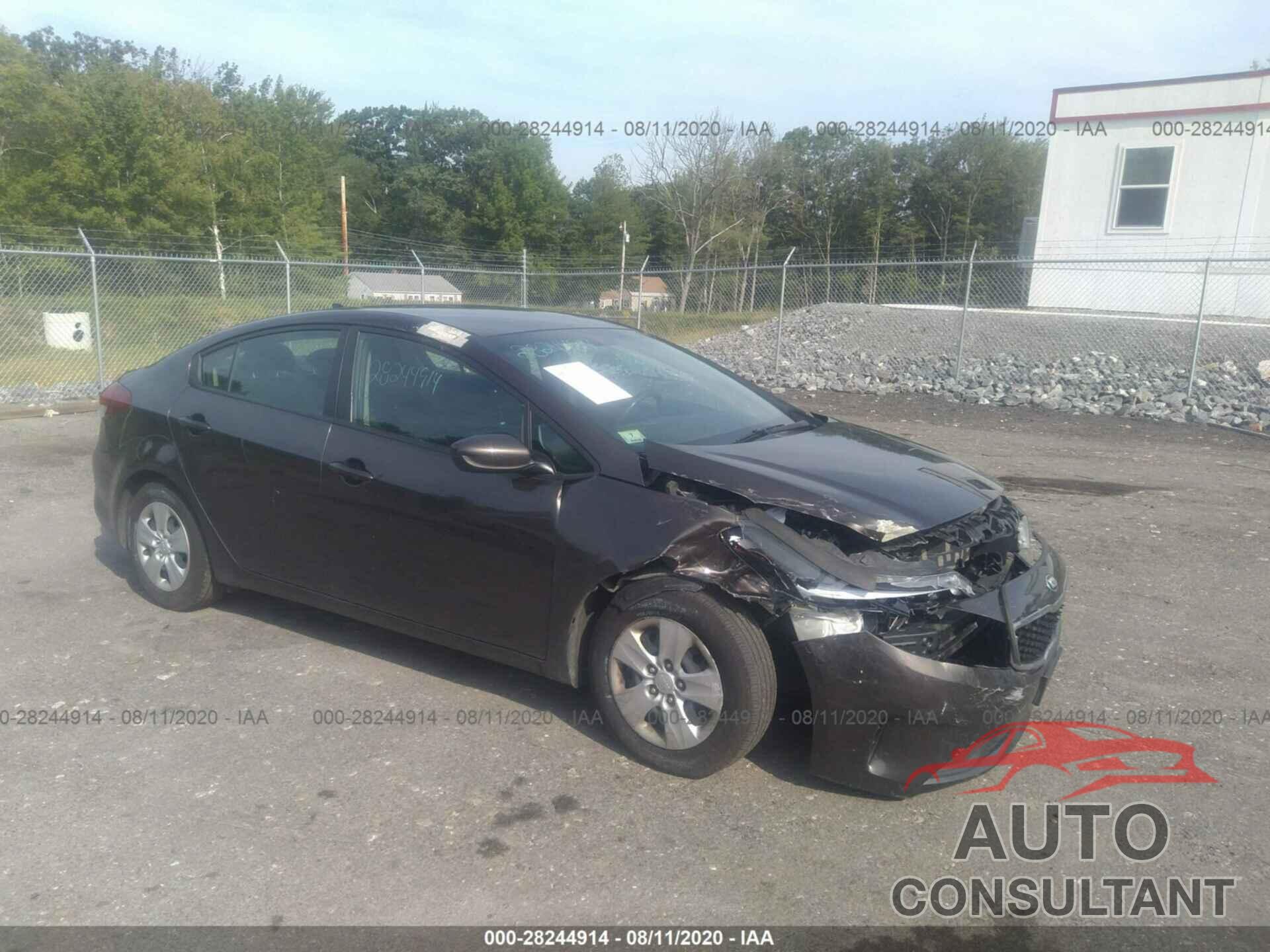 KIA FORTE 2017 - 3KPFK4A74HE138179