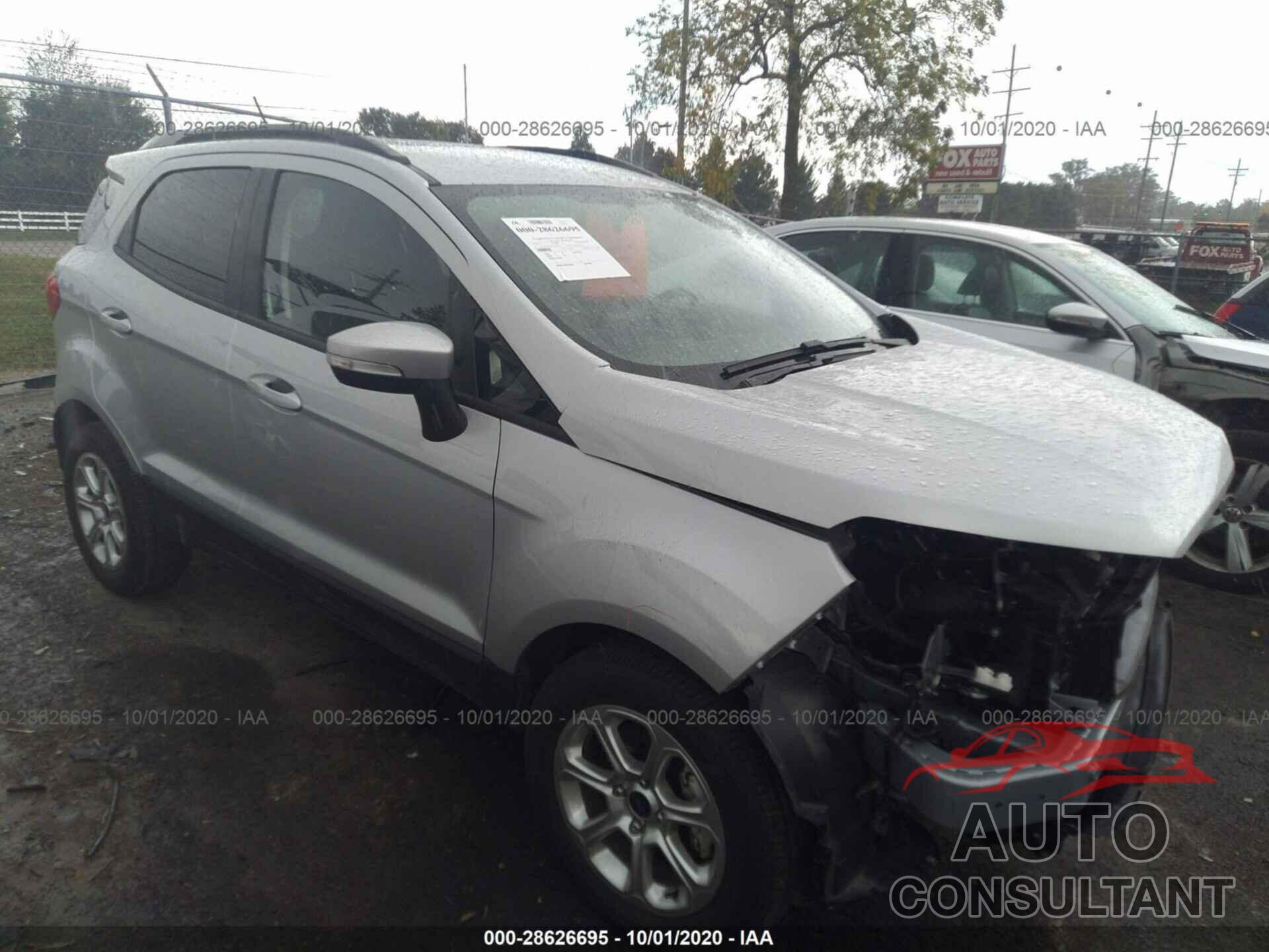 FORD ECOSPORT 2020 - MAJ3S2GE8LC354717