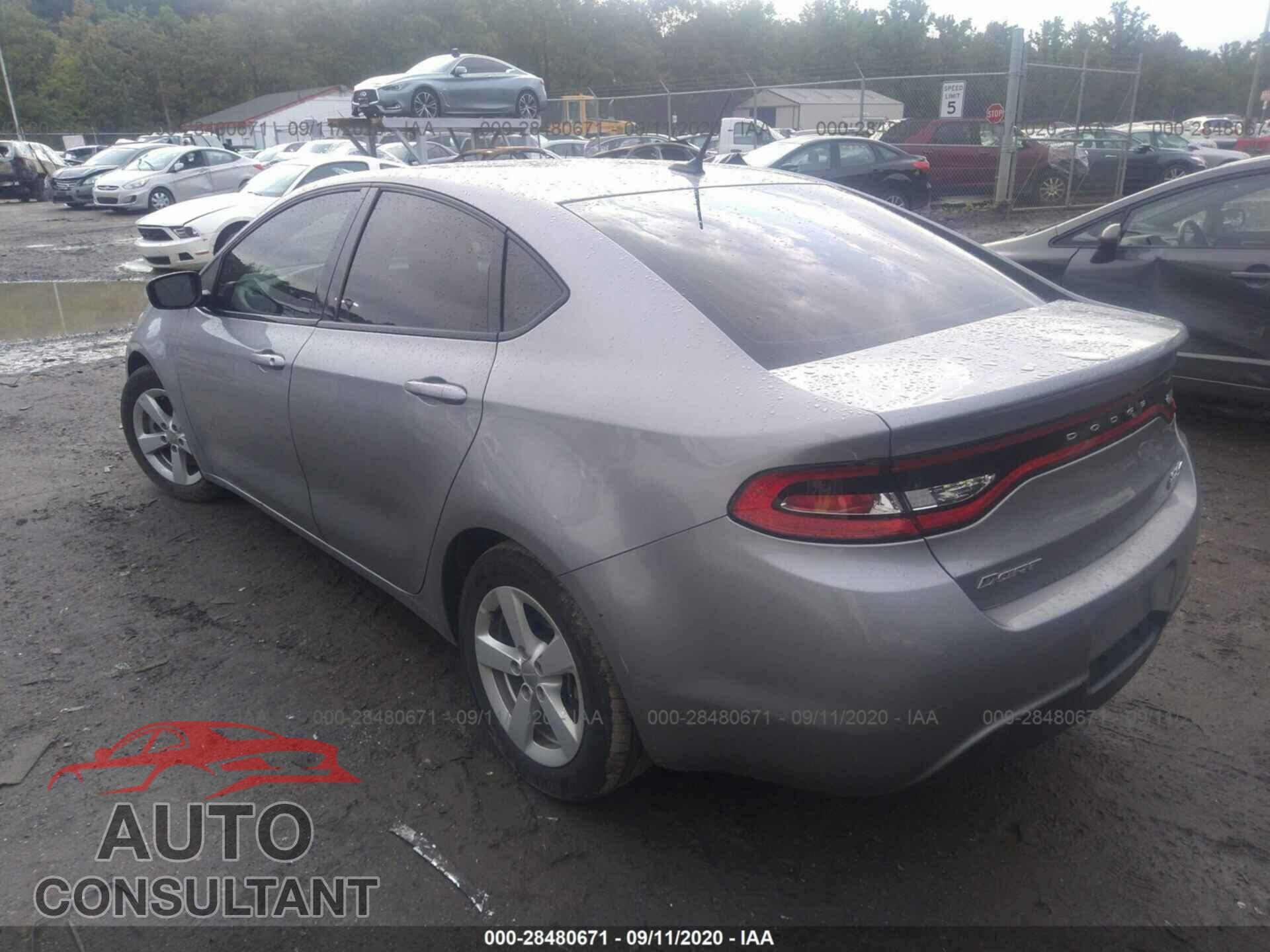 DODGE DART 2016 - 1C3CDFBB2GD563819