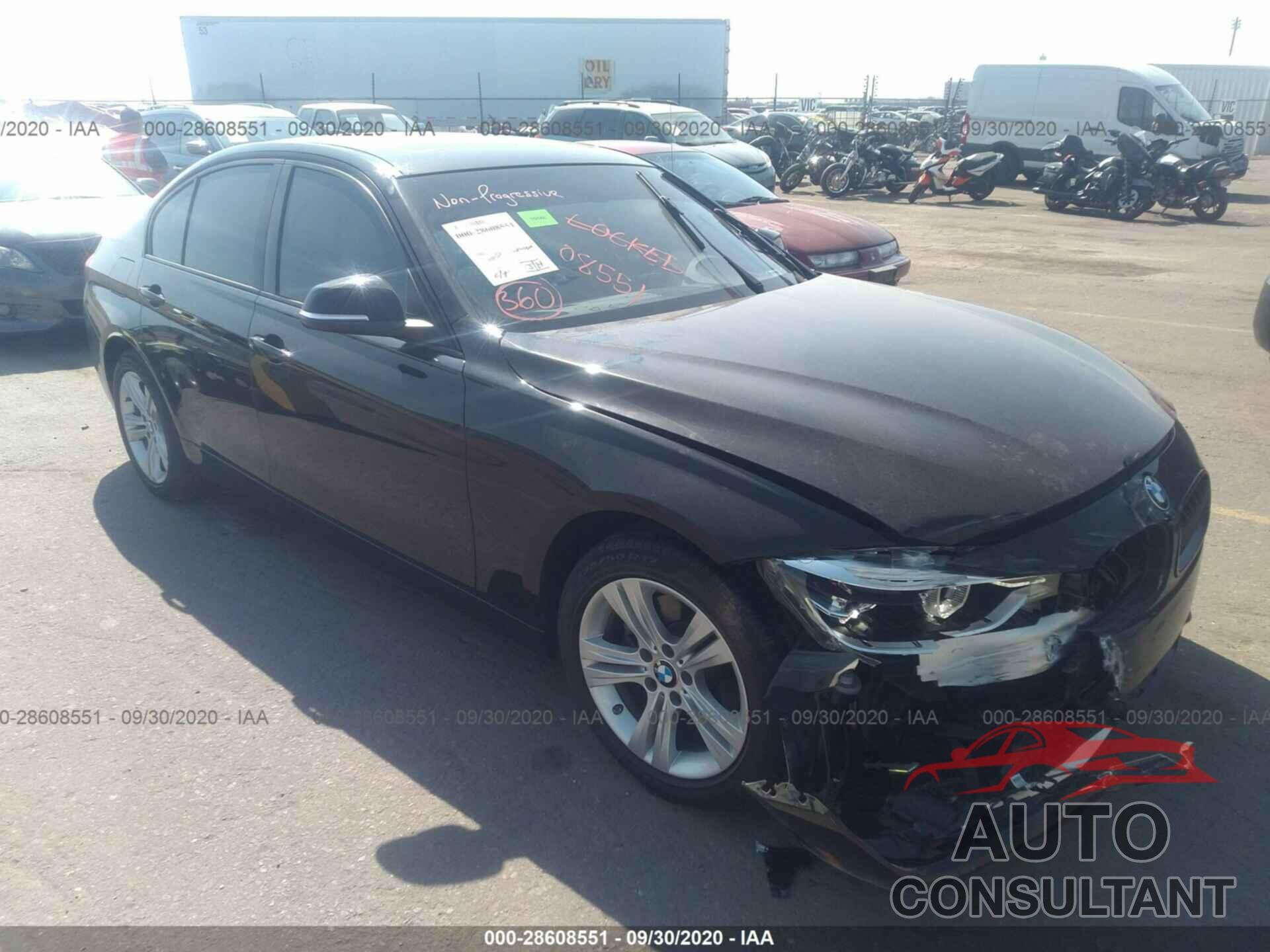 BMW 3 SERIES 2016 - WBA8E3C5XGK504399