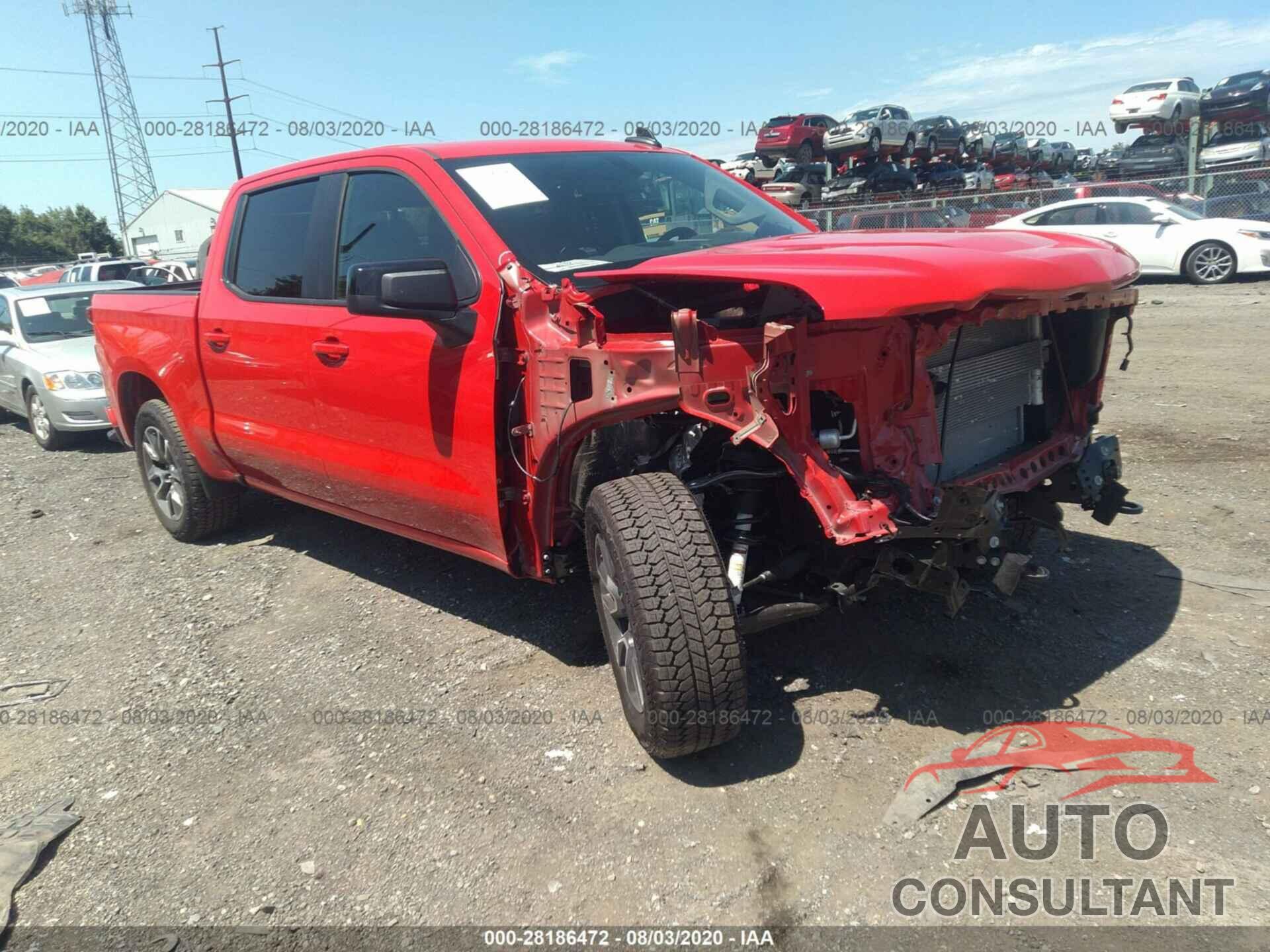 CHEVROLET SILVERADO 1500 2020 - 3GCUYEED8LG308083