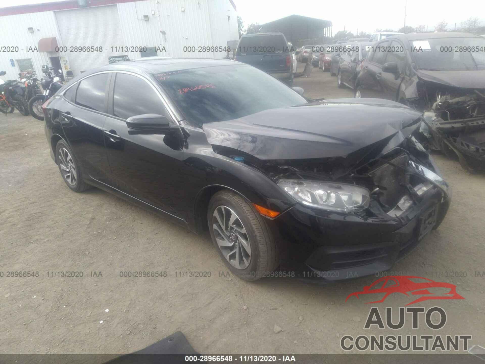 HONDA CIVIC SEDAN 2016 - 19XFC2F7XGE216683