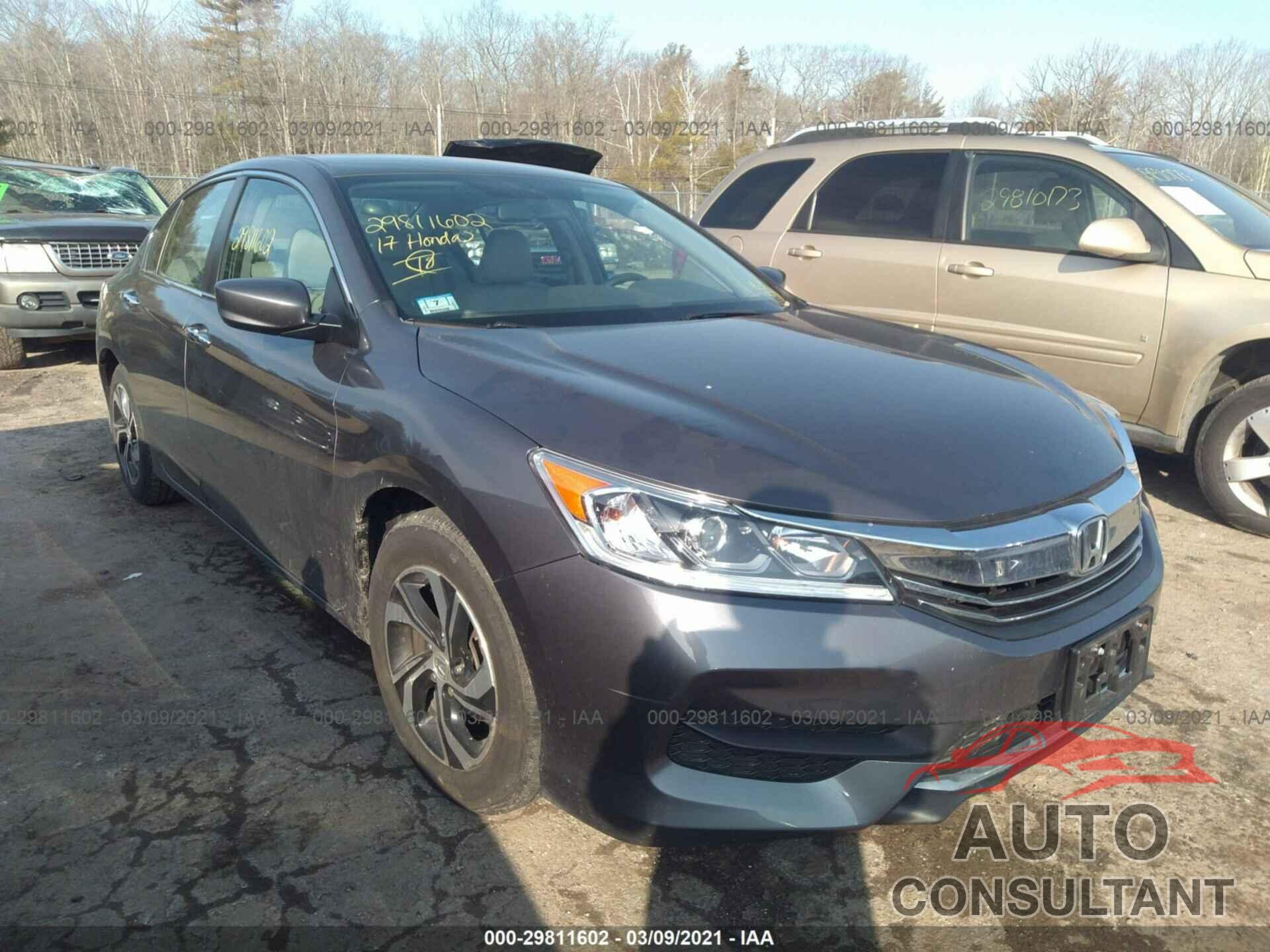 HONDA ACCORD SEDAN 2017 - 1HGCR2F30HA006078