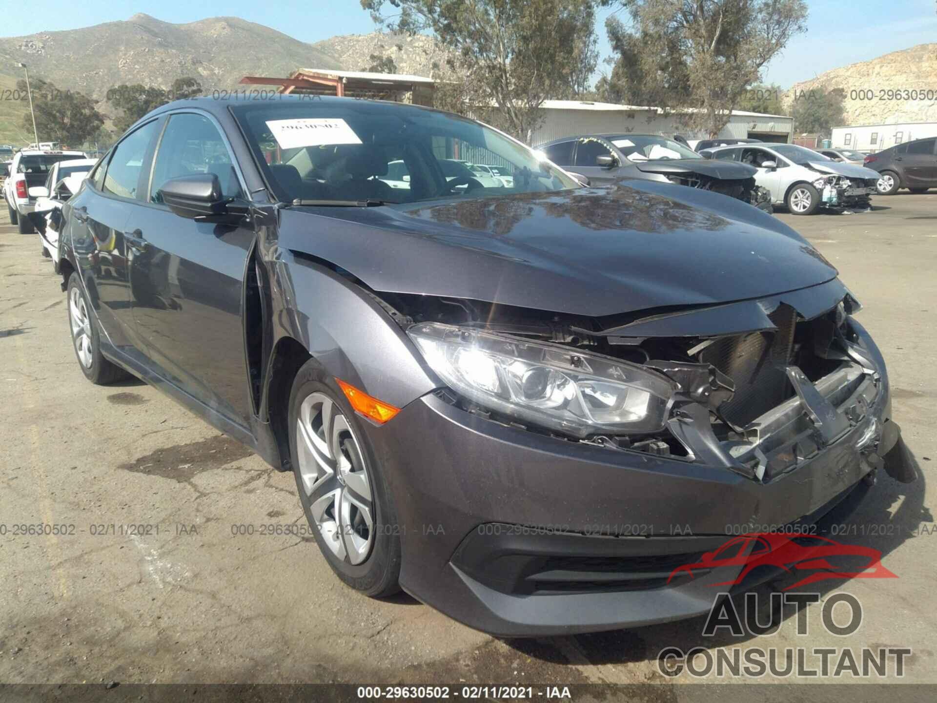 HONDA CIVIC SEDAN 2018 - 2HGFC2F56JH595936