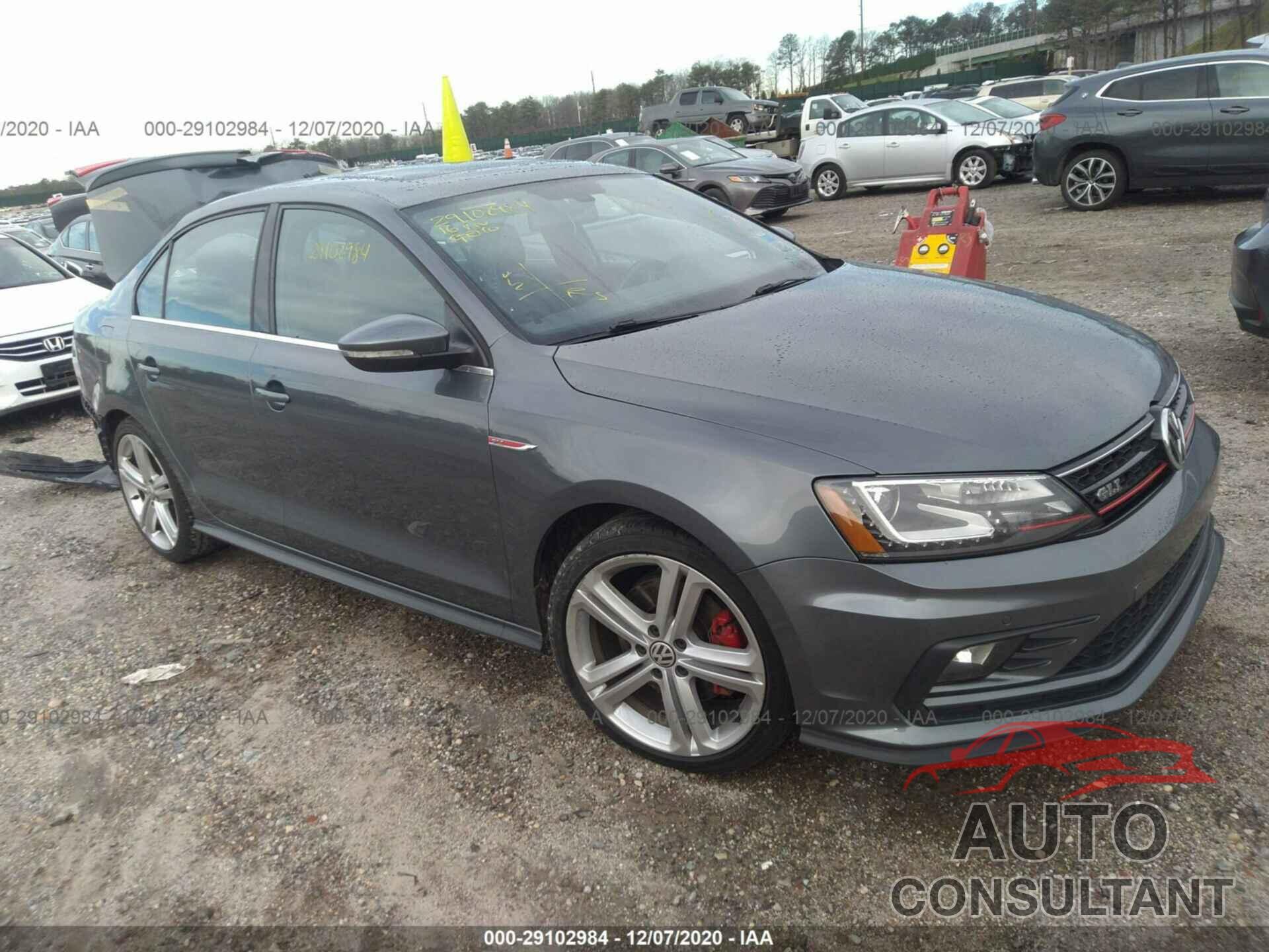 VOLKSWAGEN JETTA SEDAN 2016 - 3VW4S7AJ9GM293350