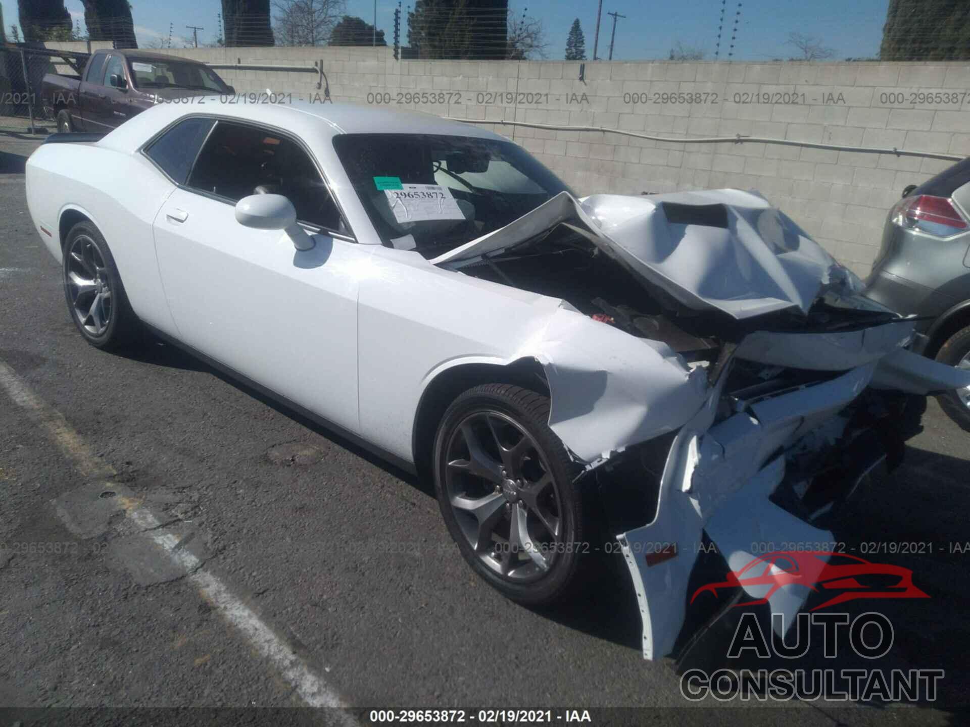 DODGE CHALLENGER 2016 - 2C3CDZAG2GH329648