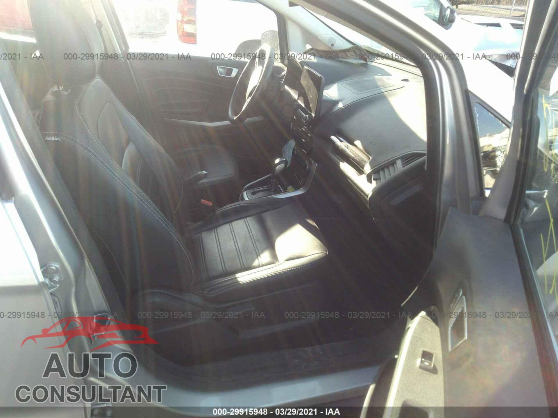 FORD ECOSPORT 2019 - MAJ6S3KL2KC260579