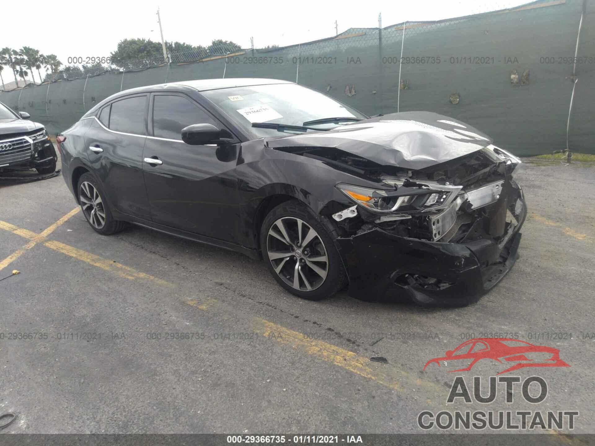 NISSAN MAXIMA 2016 - 1N4AA6APXGC438376