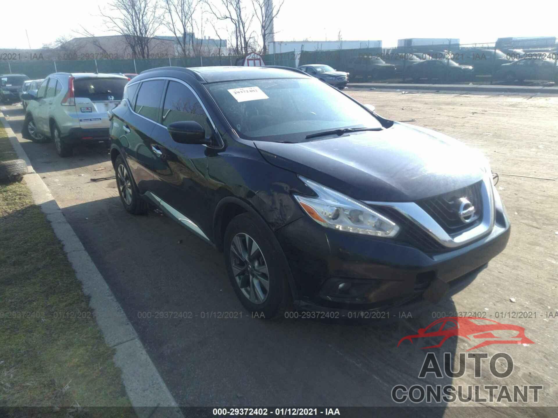 NISSAN MURANO 2016 - 5N1AZ2MG5GN116879