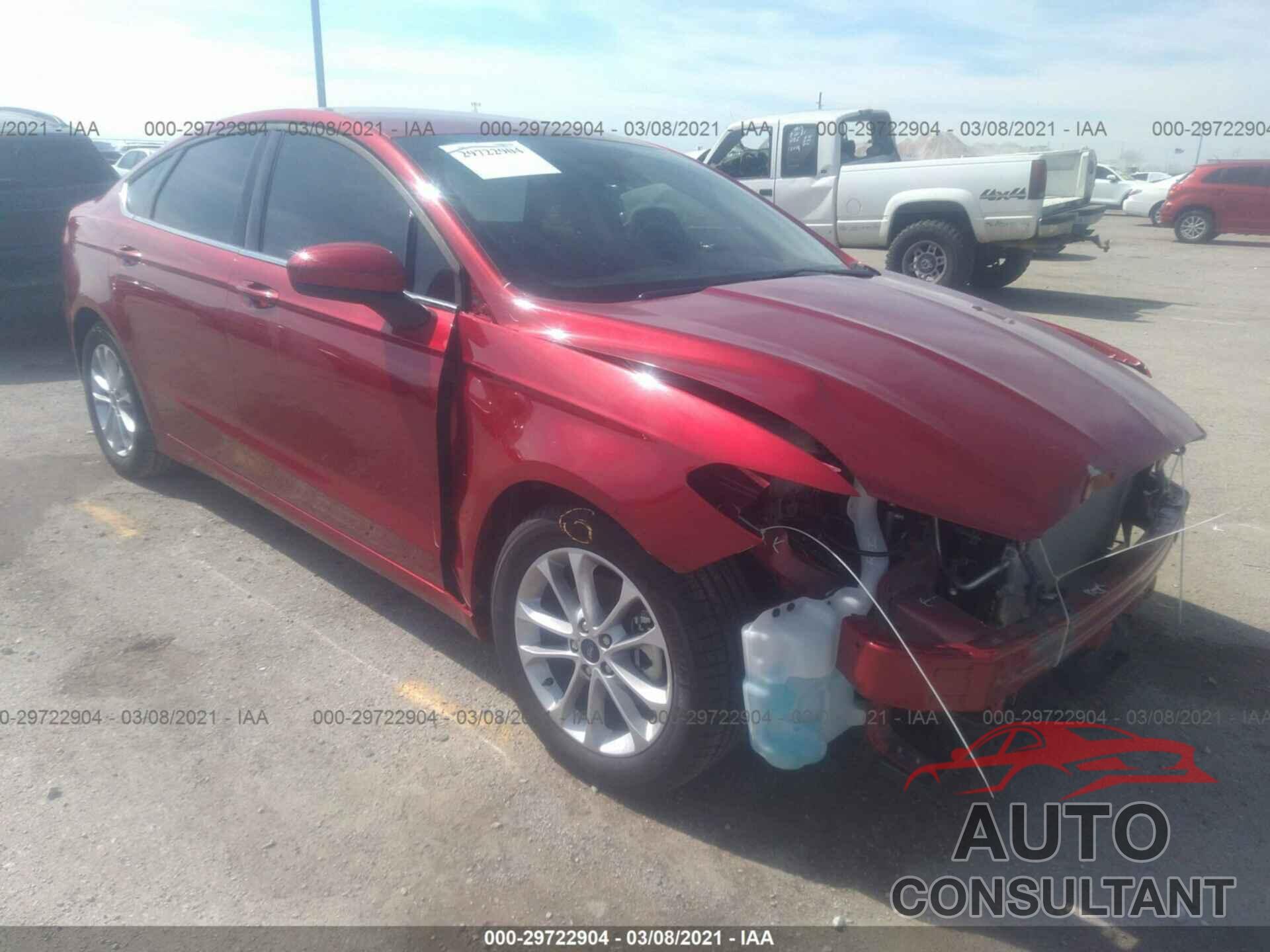 FORD FUSION 2020 - 3FA6P0HD9LR147506