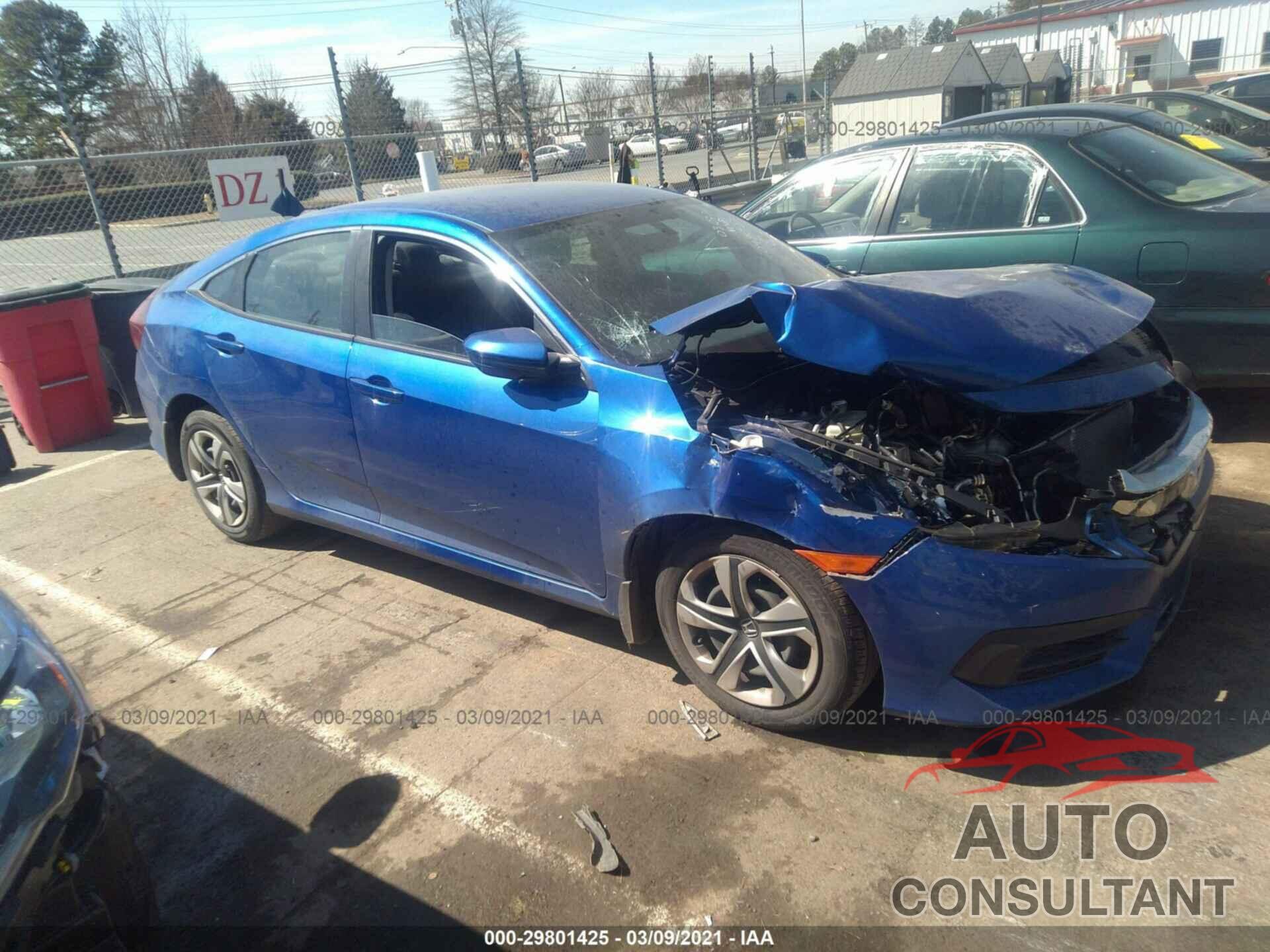 HONDA CIVIC SEDAN 2018 - 2HGFC2F57JH507881