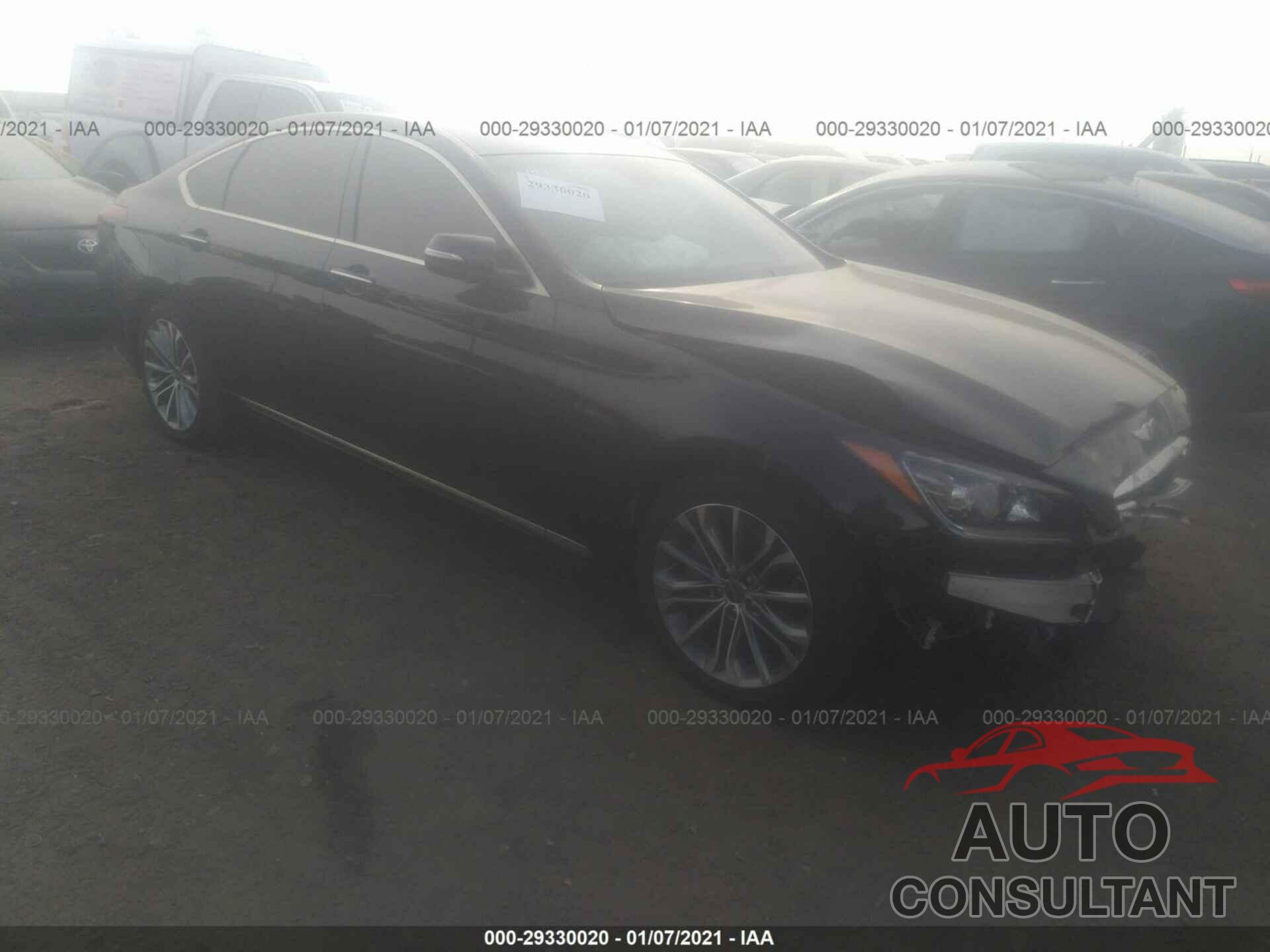 HYUNDAI GENESIS 2016 - KMHGN4JE3GU142133