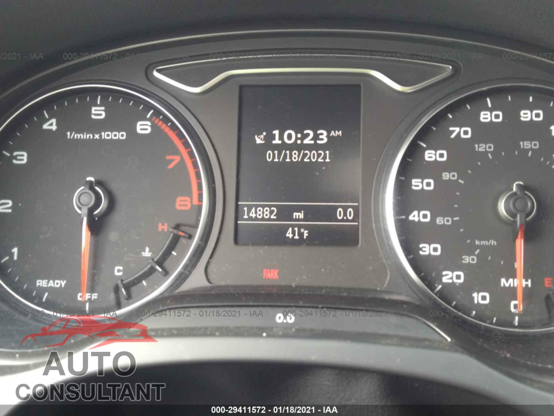 AUDI A3 2016 - WAUB8GFF1G1118629