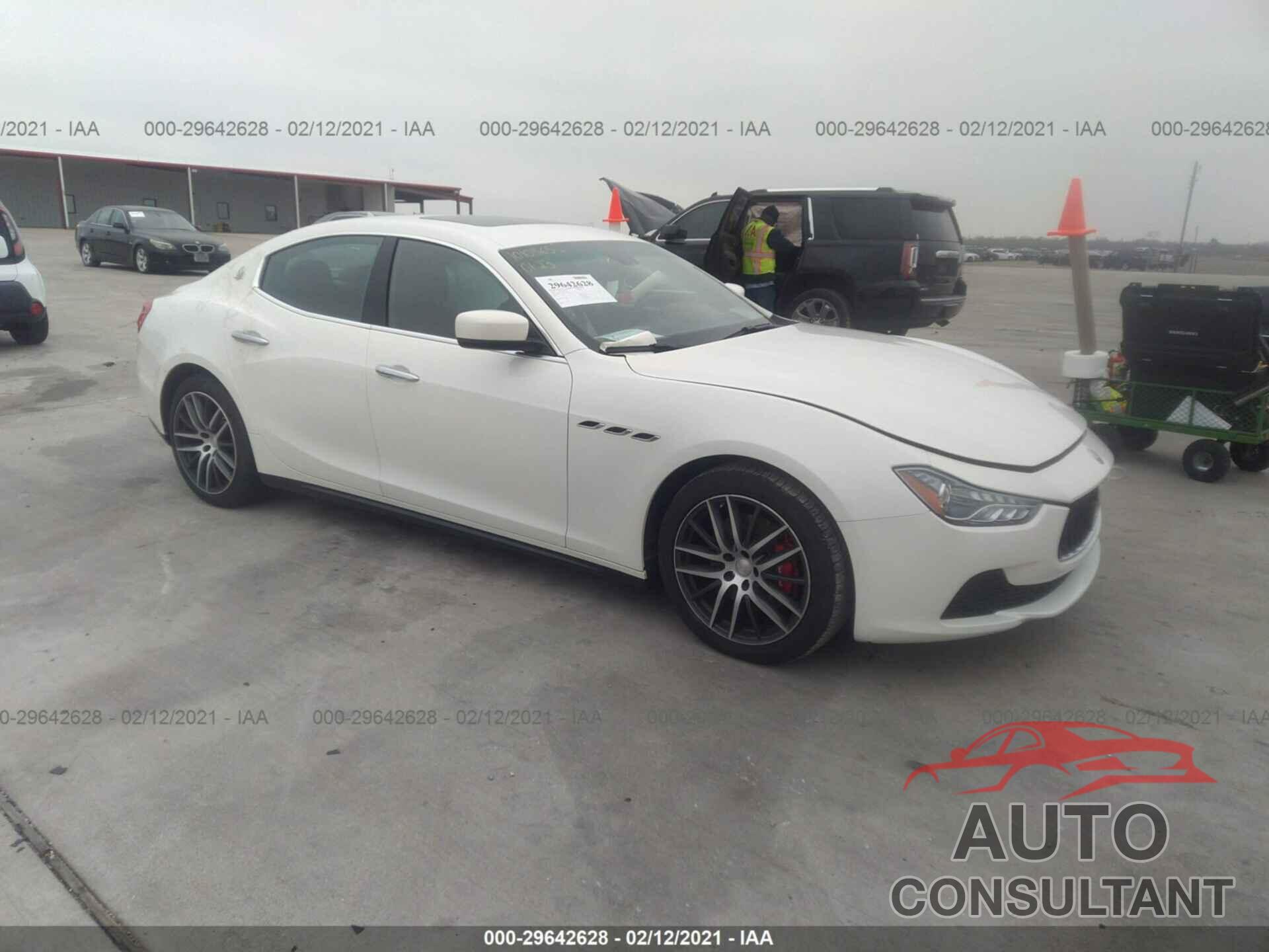 MASERATI GHIBLI 2016 - ZAM57XSA6G1167009