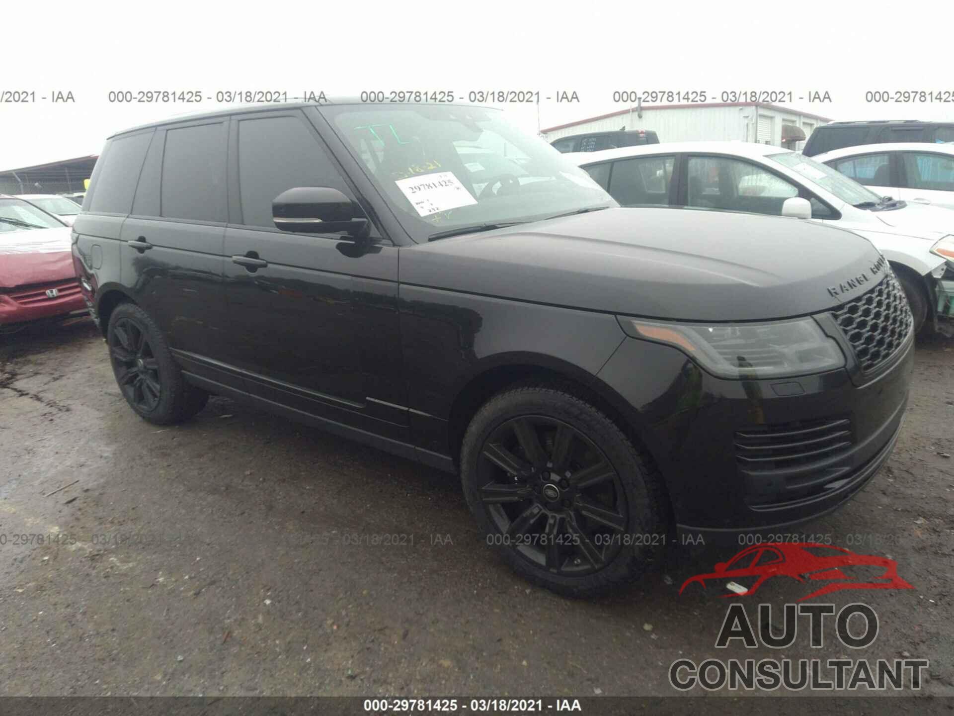 LAND ROVER RANGE ROVER 2021 - SALGS2RU4MA430472