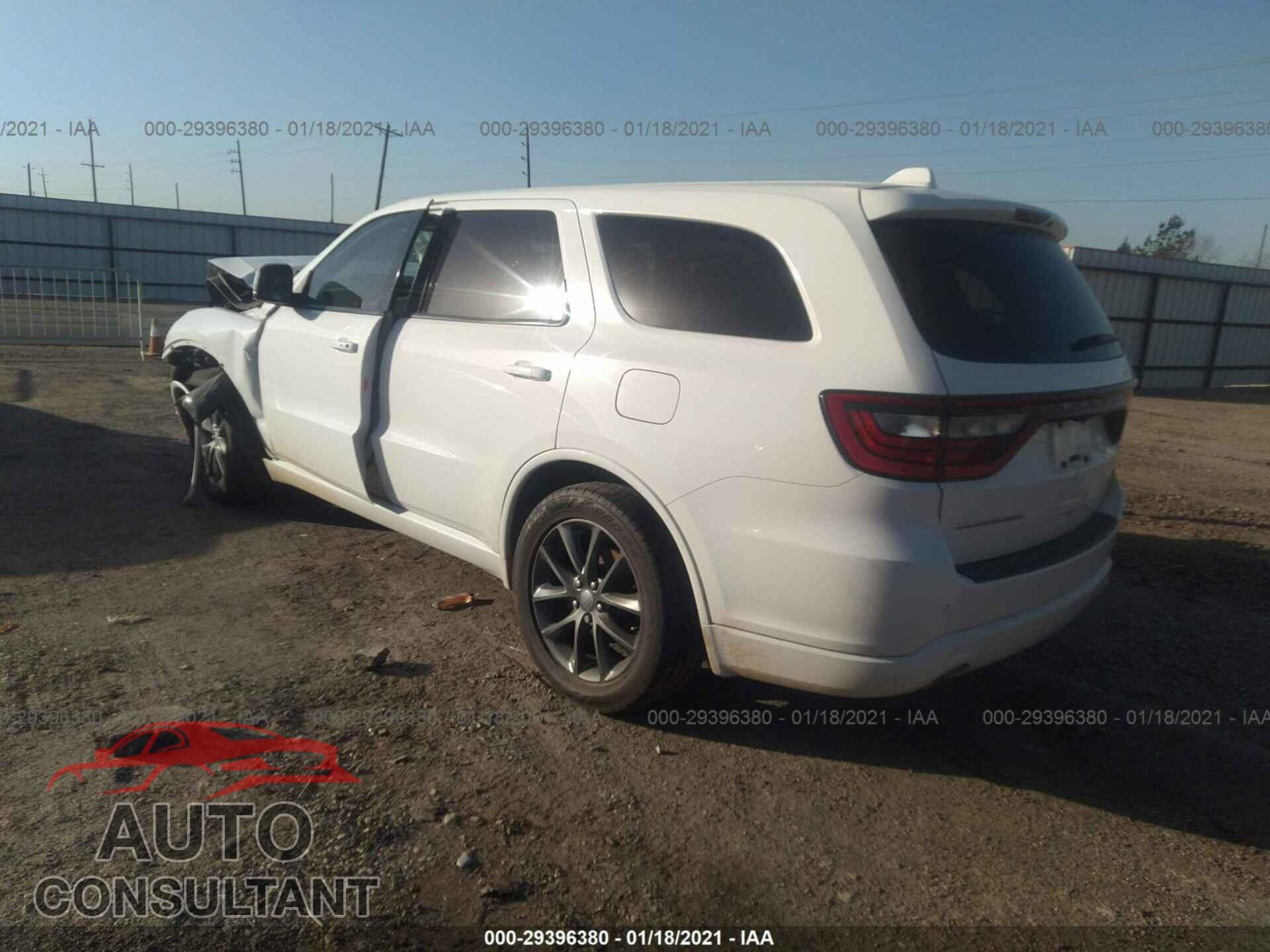 DODGE DURANGO 2017 - 1C4RDHDG6HC921165