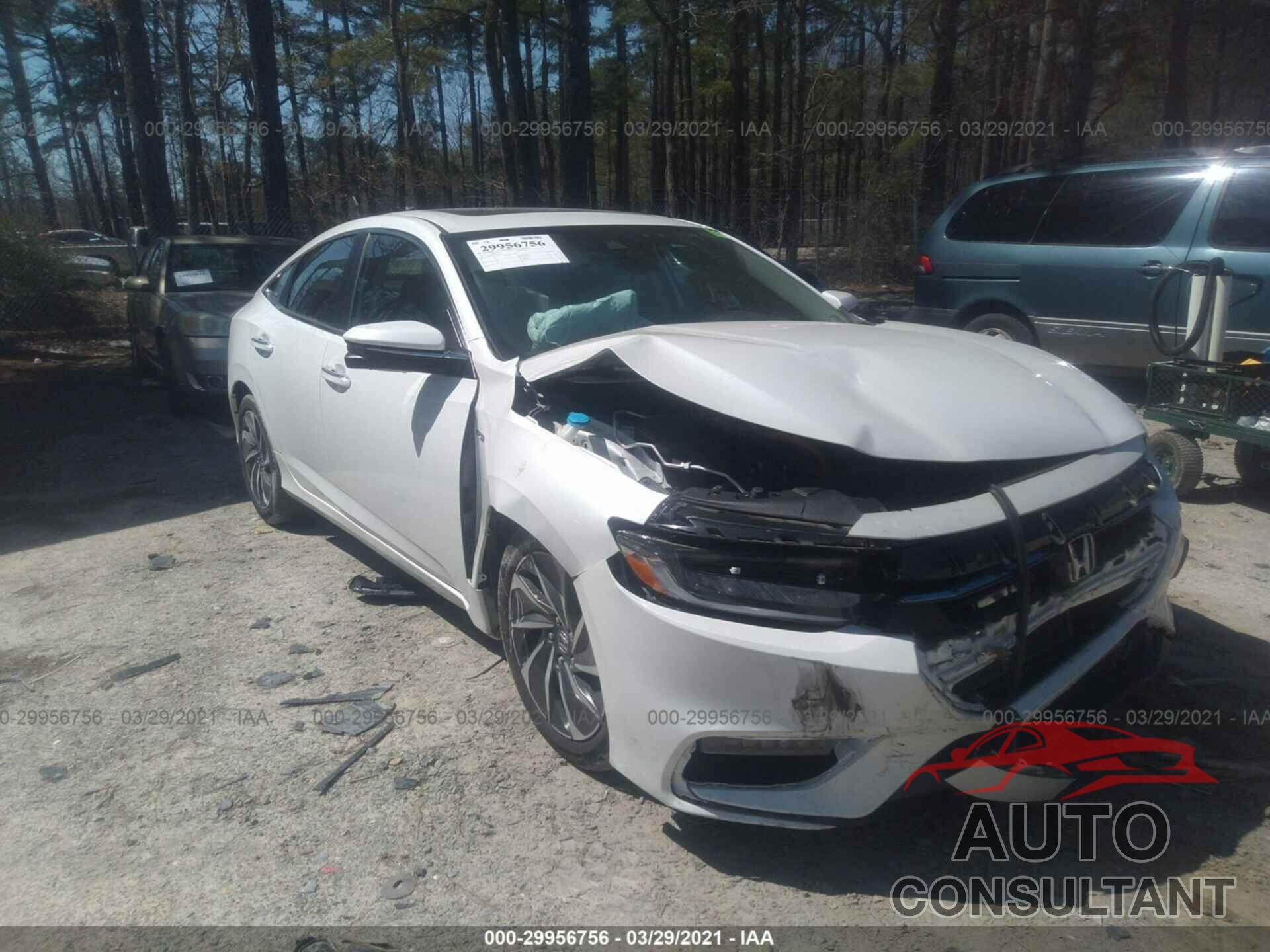 HONDA INSIGHT 2019 - 19XZE4F95KE025234