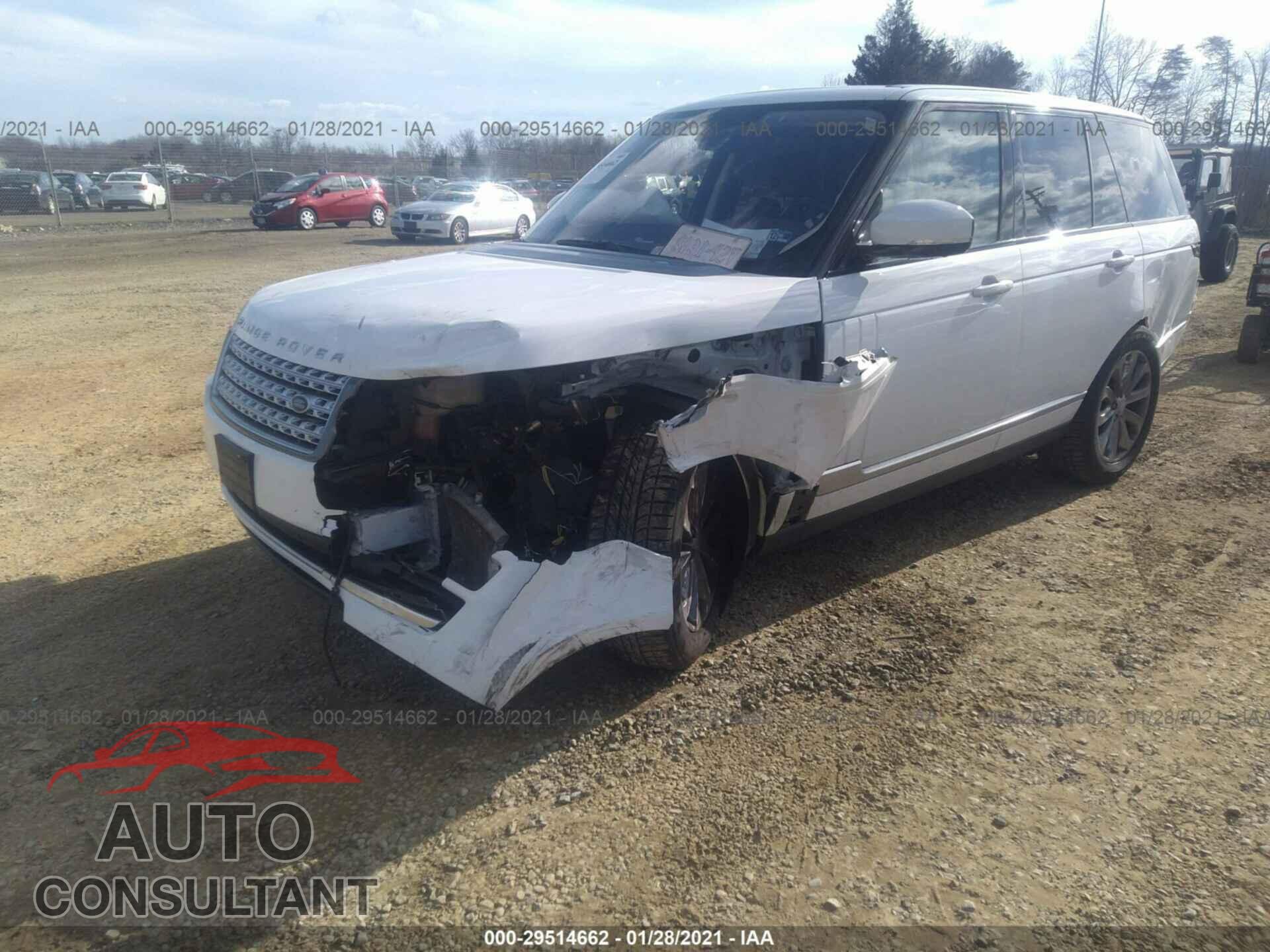 LAND ROVER RANGE ROVER 2016 - SALGS2PF0GA317045