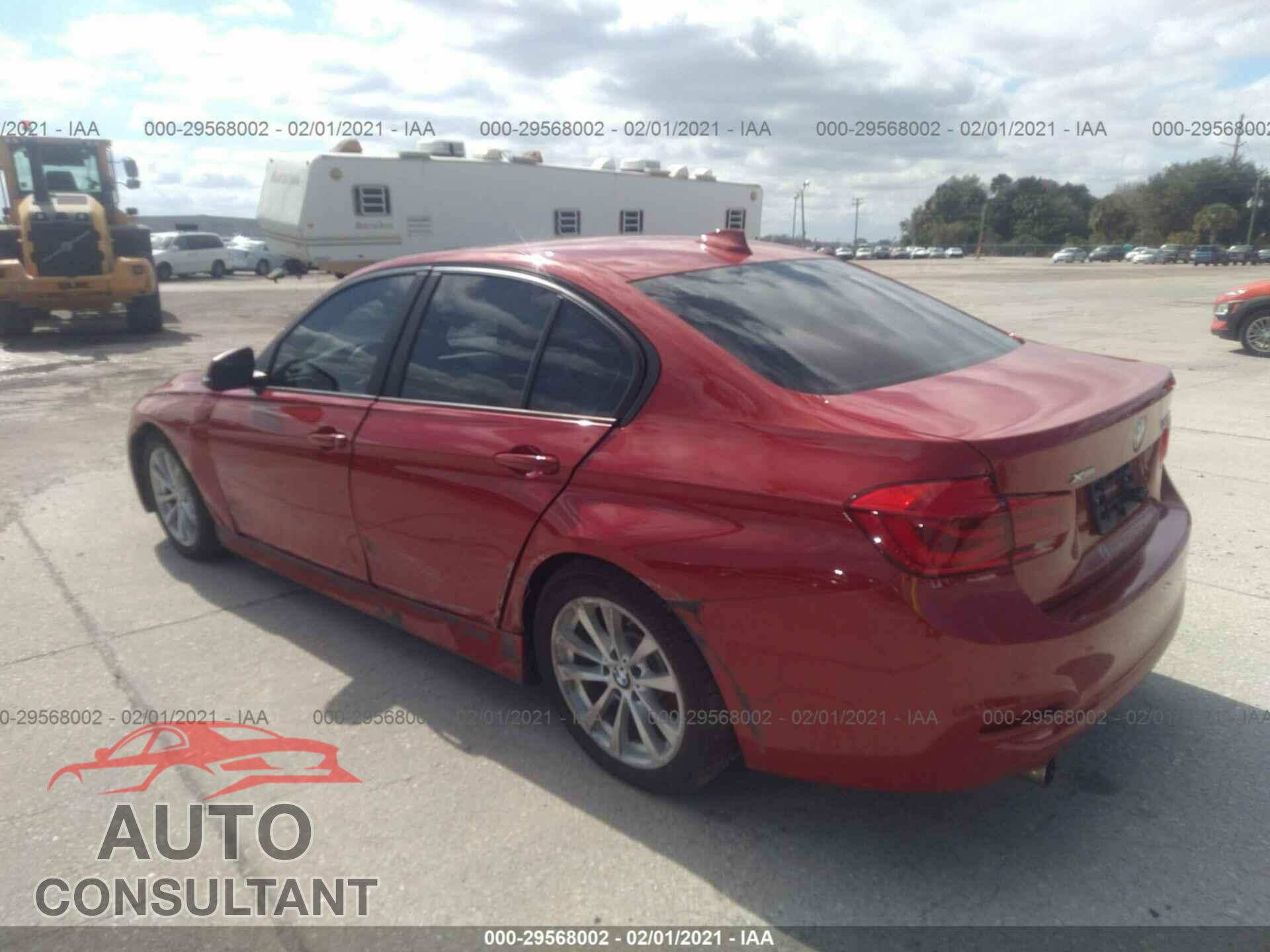 BMW 3 SERIES 2016 - WBA8E5G51GNU21061