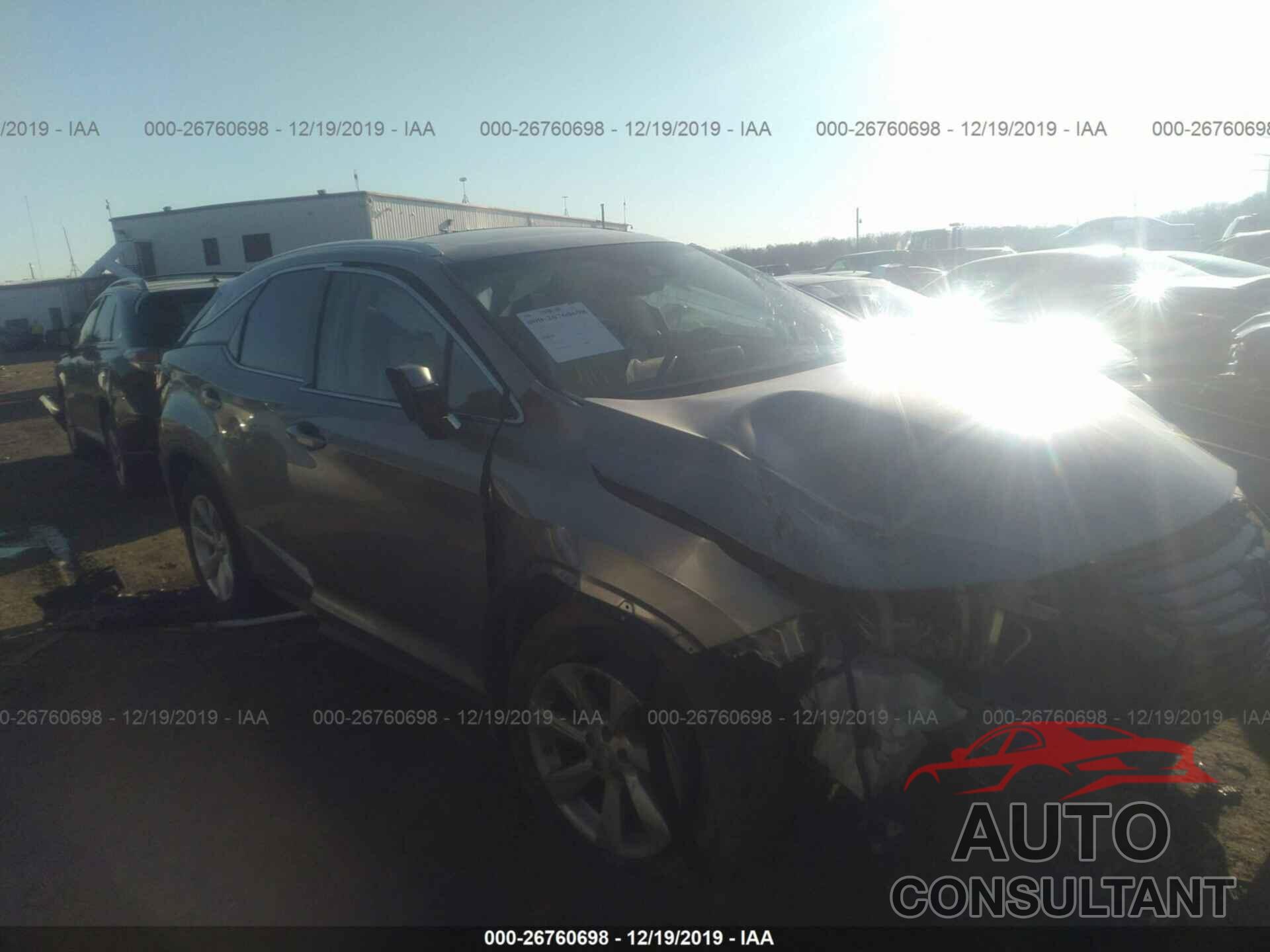 Lexus RX 2017 - 2T2BZMCA7HC105660