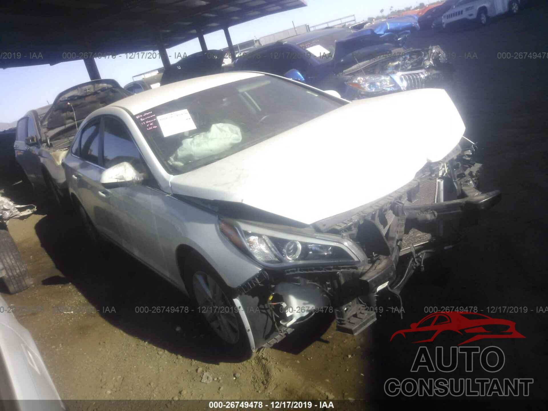 HYUNDAI SONATA 2017 - 5NPE24AF1HH500192