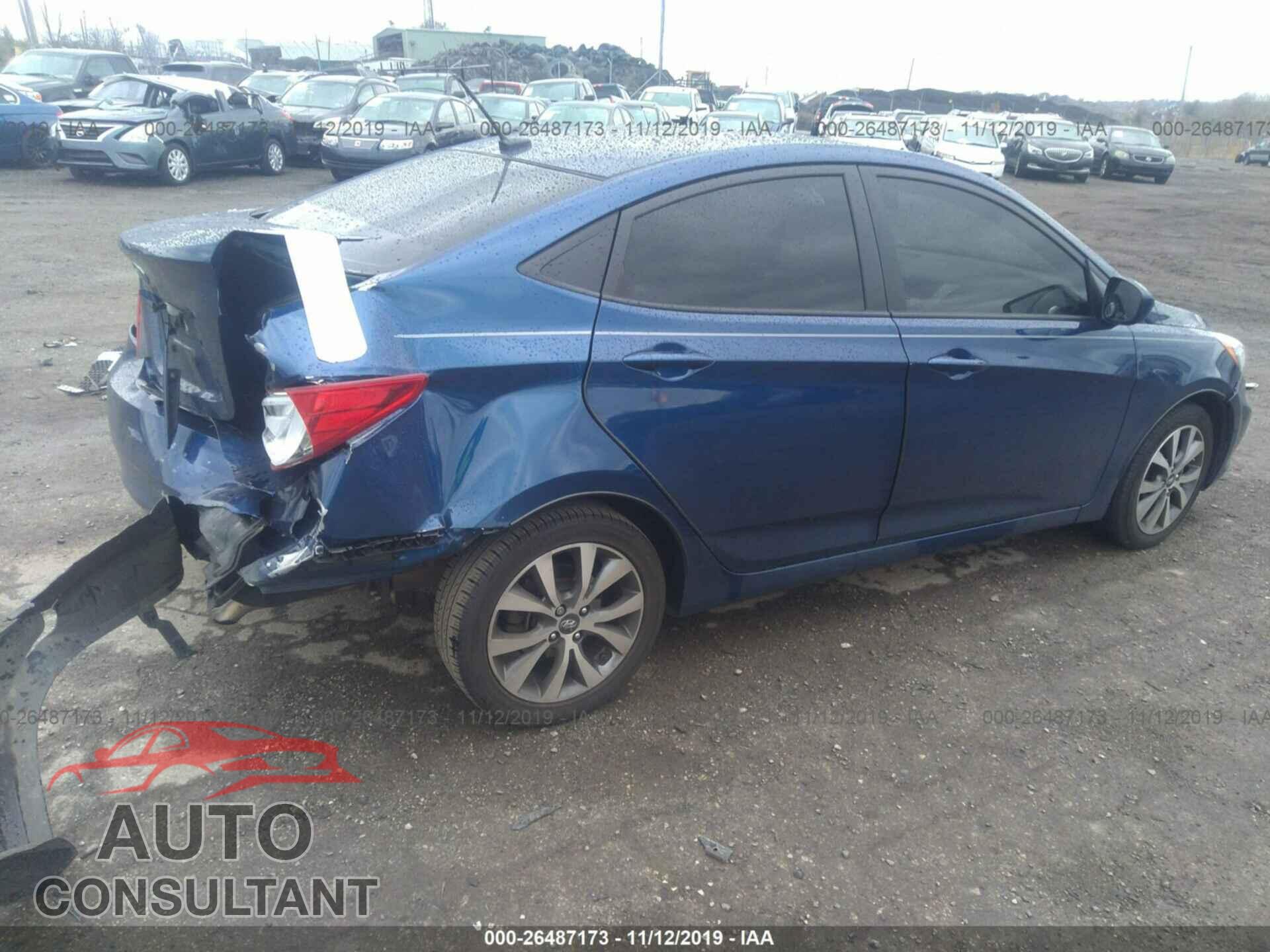 HYUNDAI ACCENT 2017 - KMHCT4AE2HU331572
