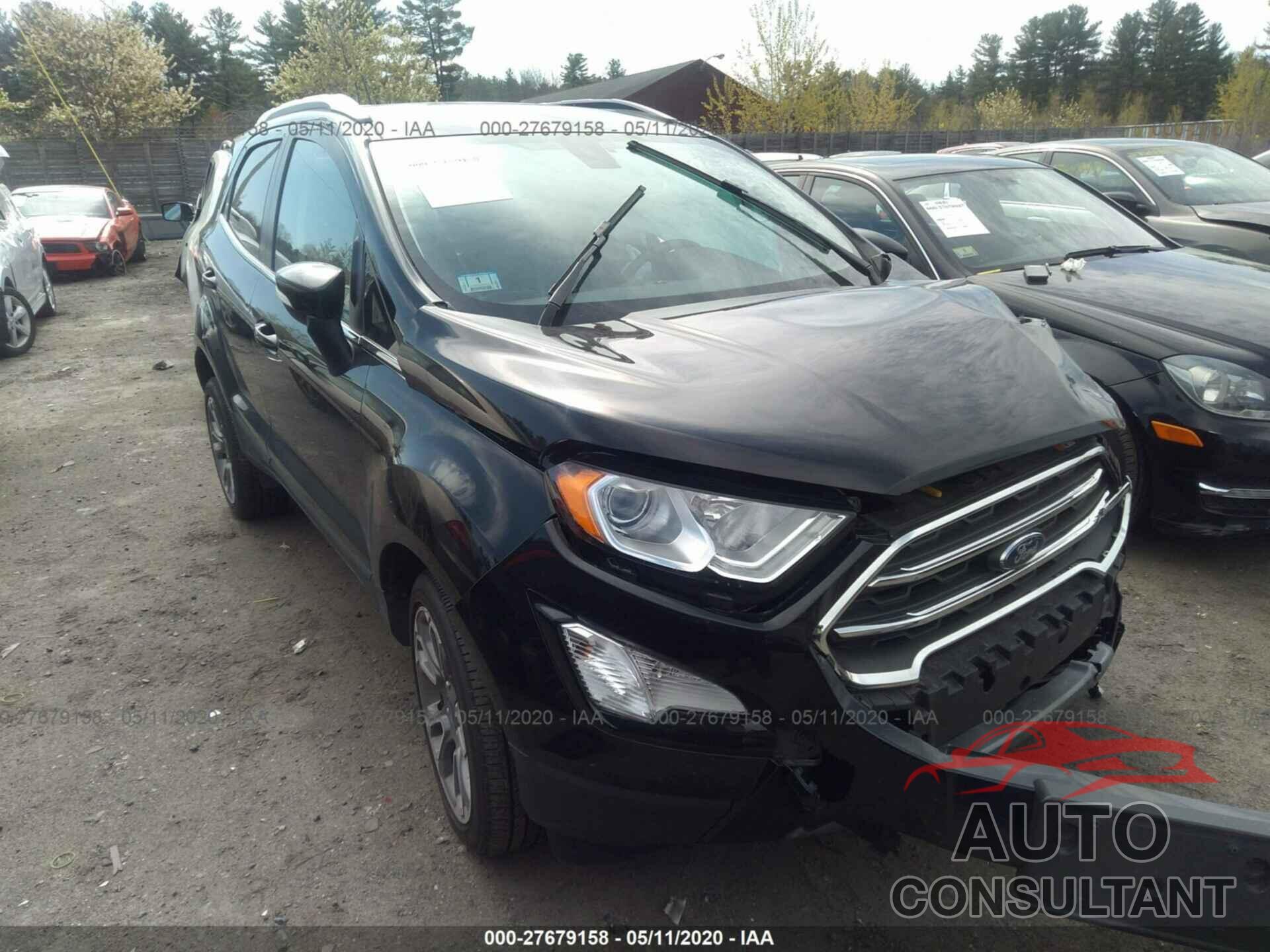 FORD ECOSPORT 2018 - MAJ6P1WLXJC187590