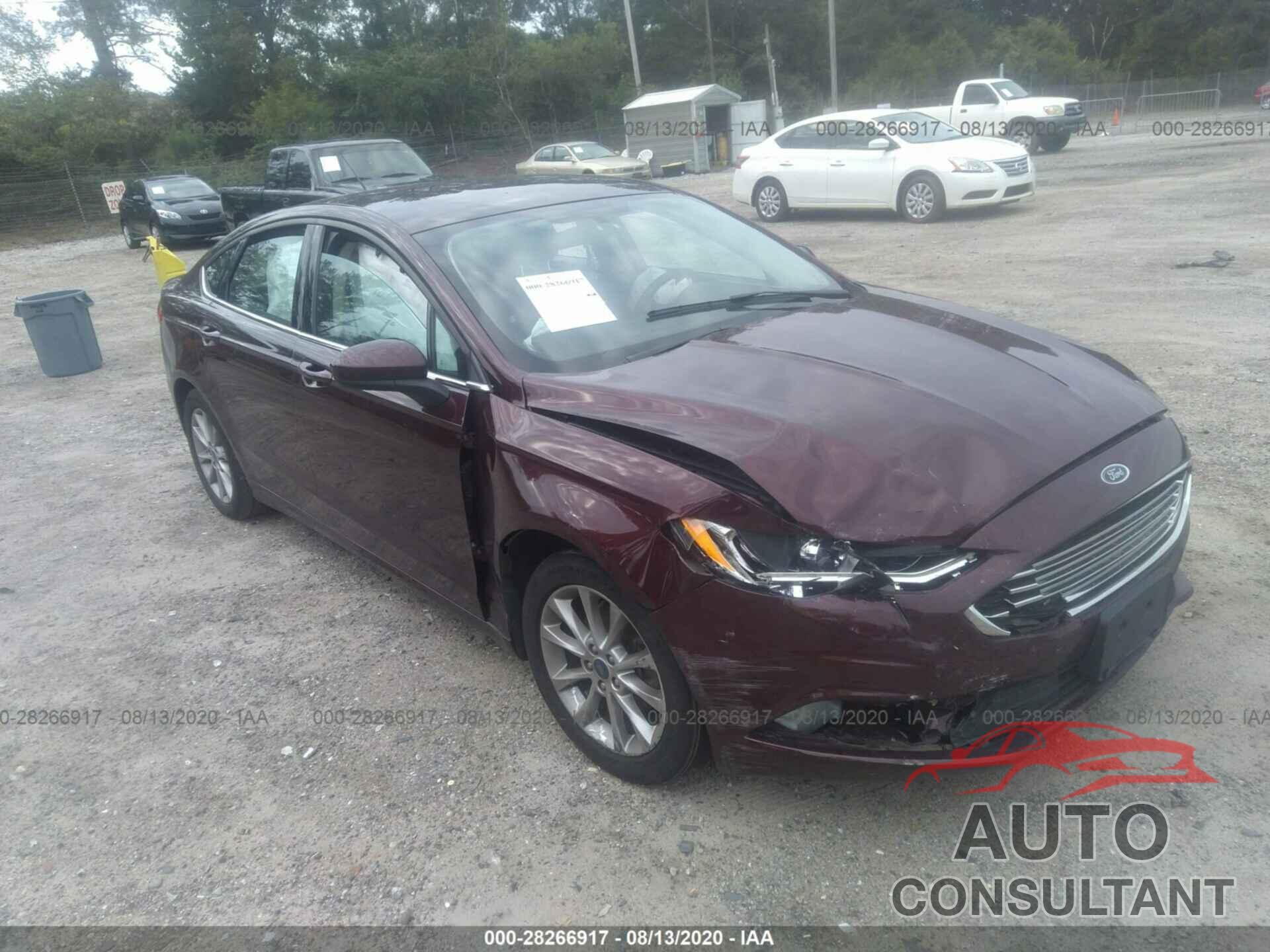 FORD FUSION 2017 - 3FA6P0HD0HR188842
