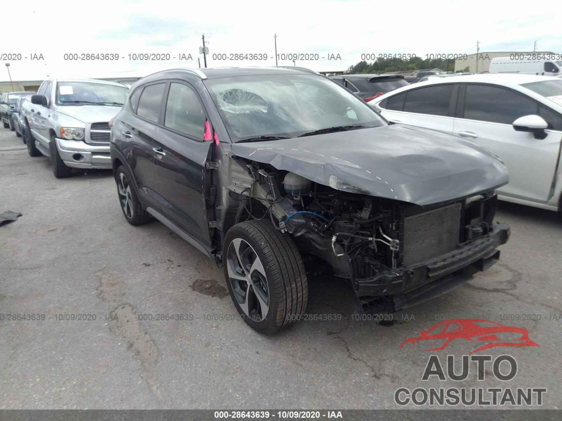 HYUNDAI TUCSON 2017 - KM8J3CA2XHU491092