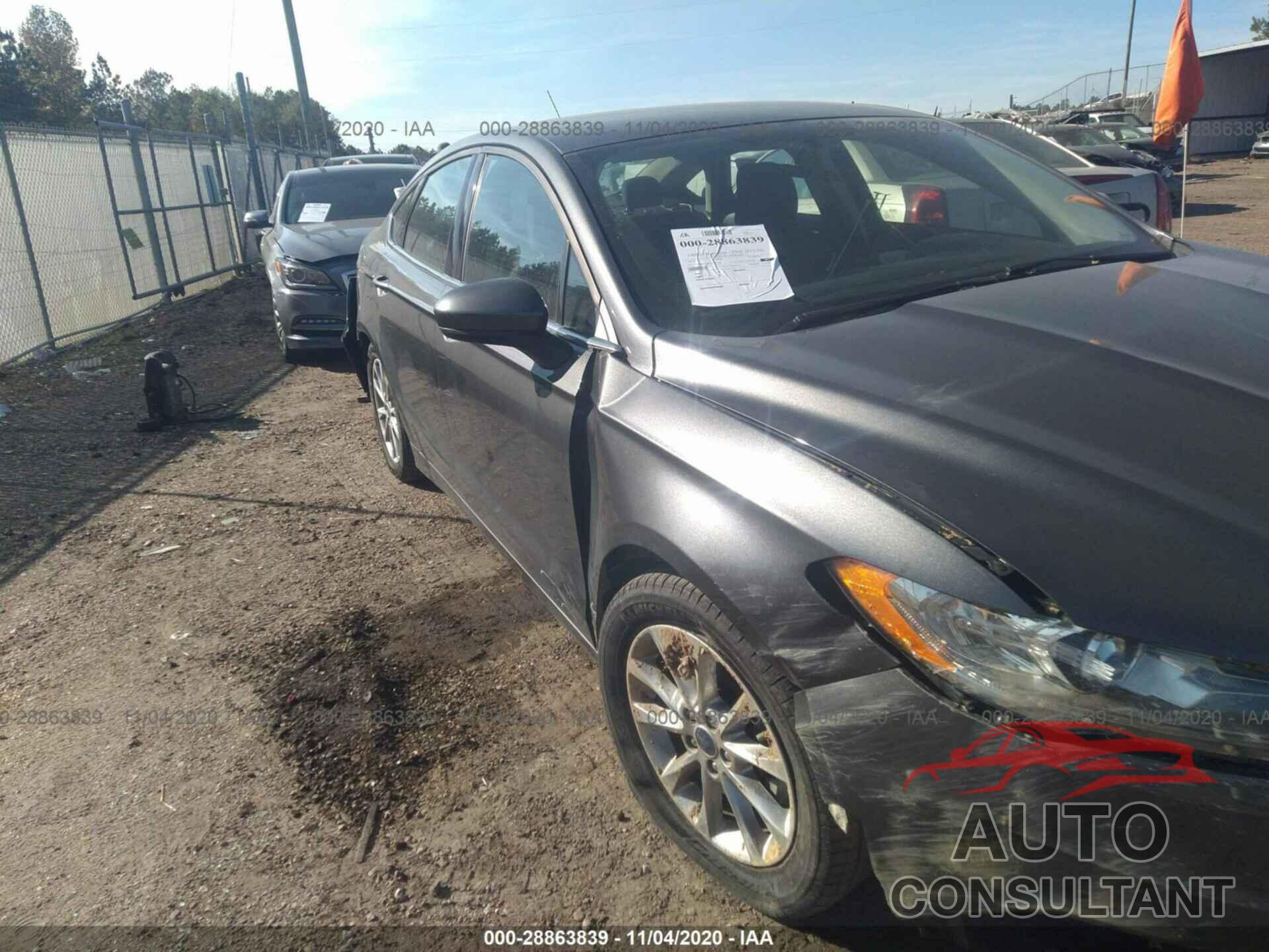 FORD FUSION 2017 - 3FA6P0HD8HR271788