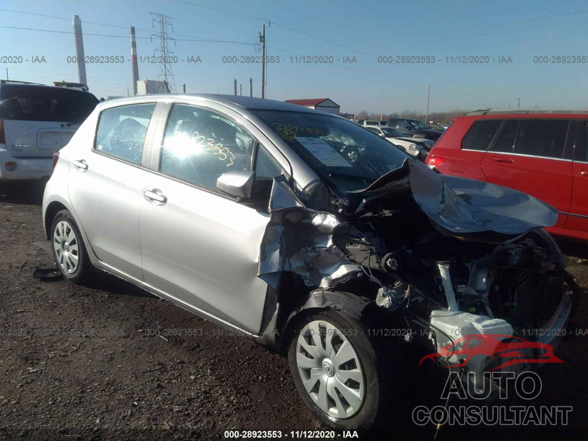 TOYOTA YARIS 2016 - VNKKTUD36GA069315