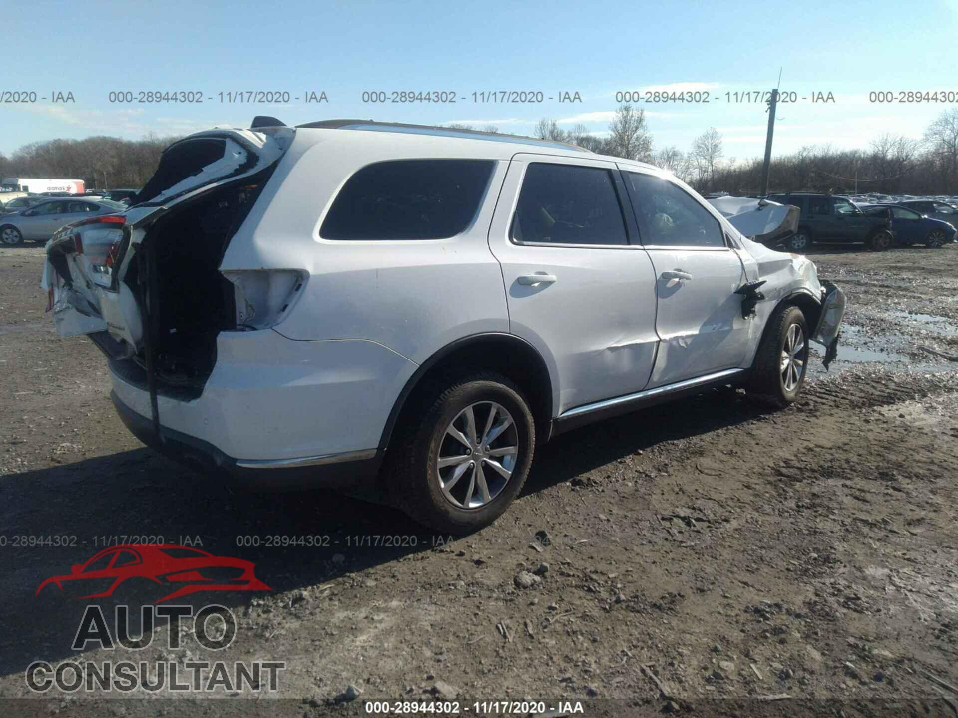 DODGE DURANGO 2016 - 1C4RDJDG7GC374848