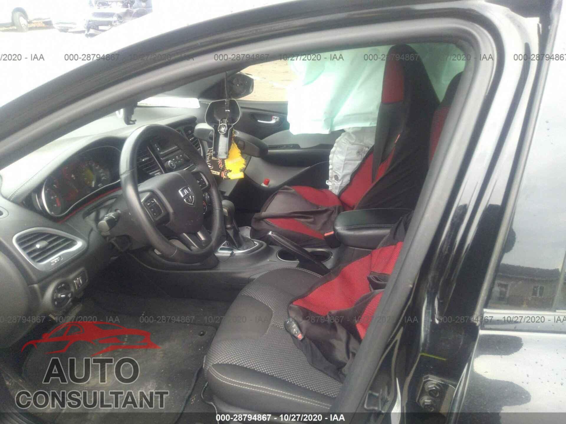 DODGE DART 2016 - 1C3CDFBB2GD531646