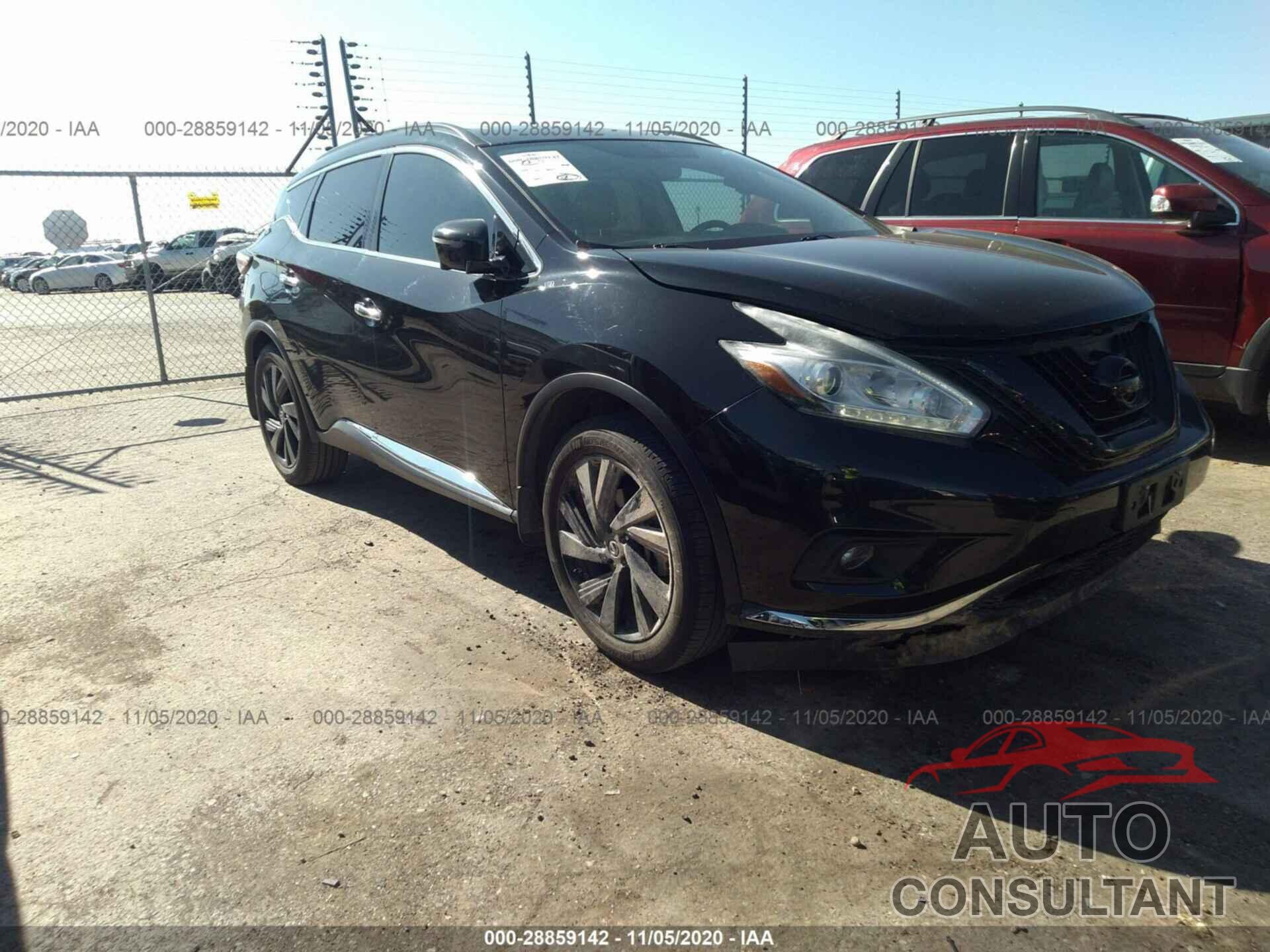 NISSAN MURANO 2017 - 5N1AZ2MH3HN146425