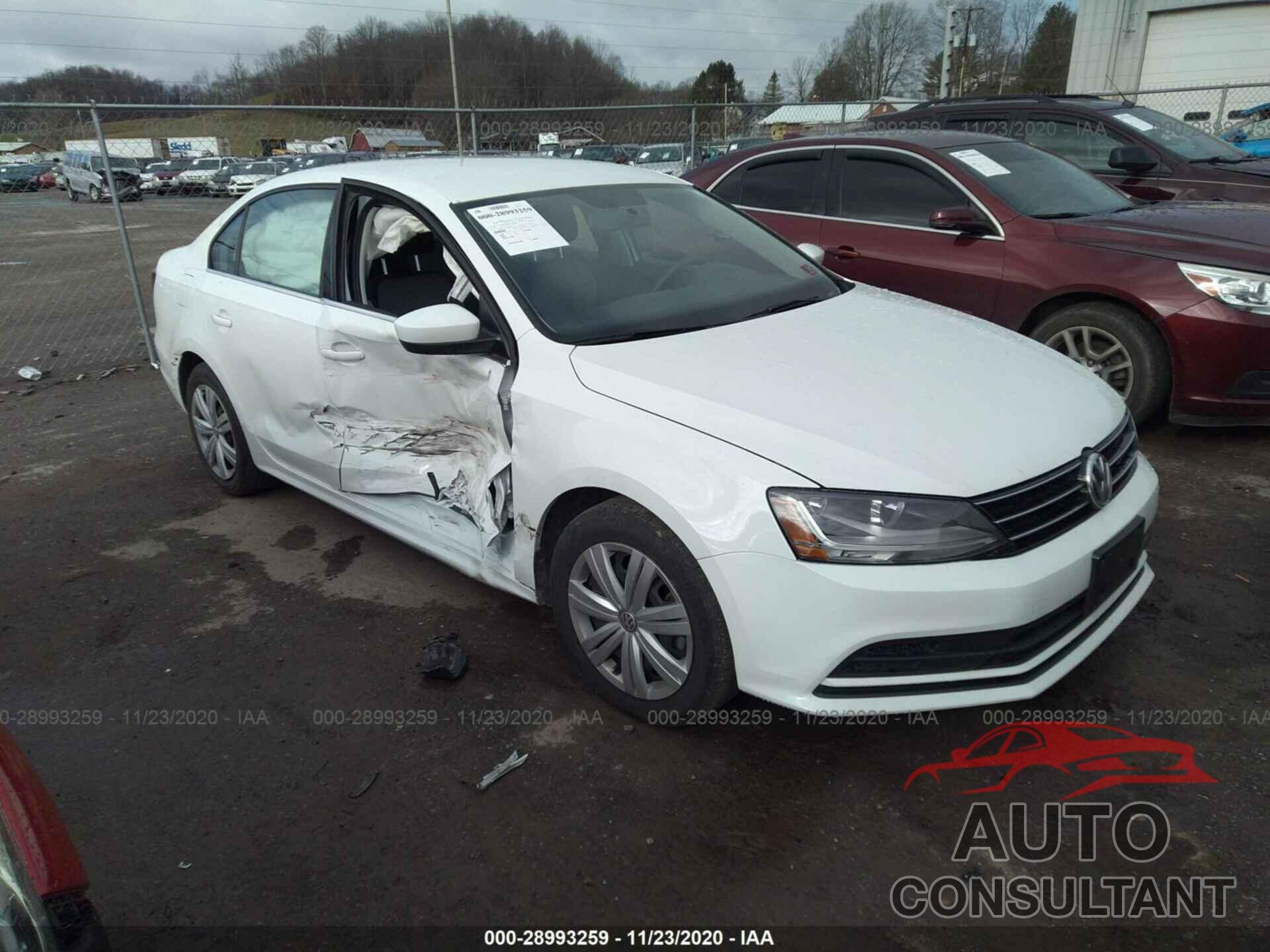 VOLKSWAGEN JETTA 2017 - 3VW2B7AJ1HM252901