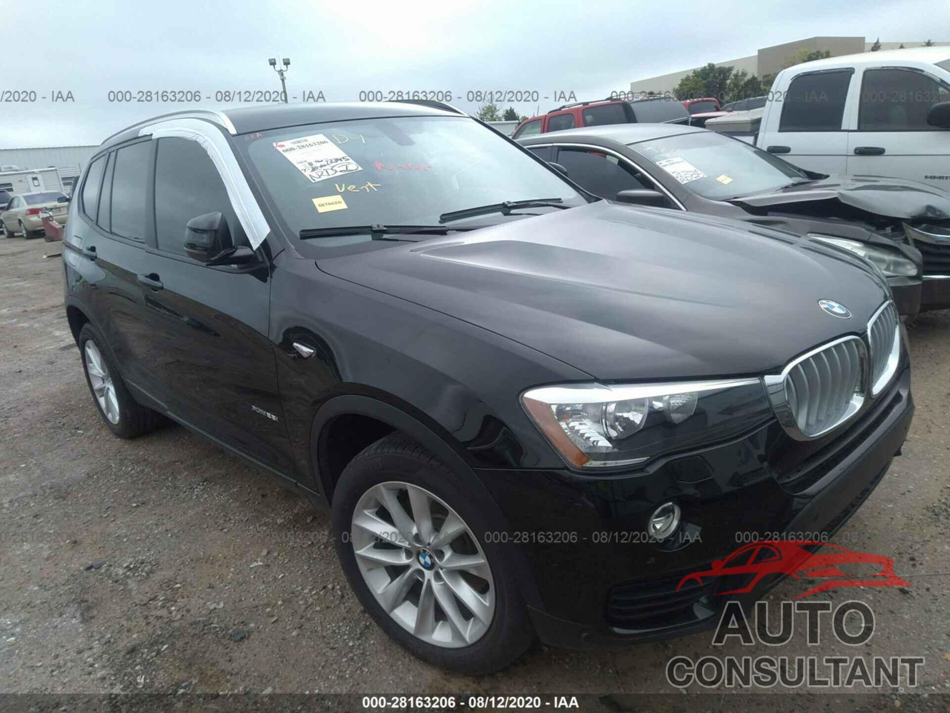 BMW X3 2017 - 5UXWX9C39H0W71547